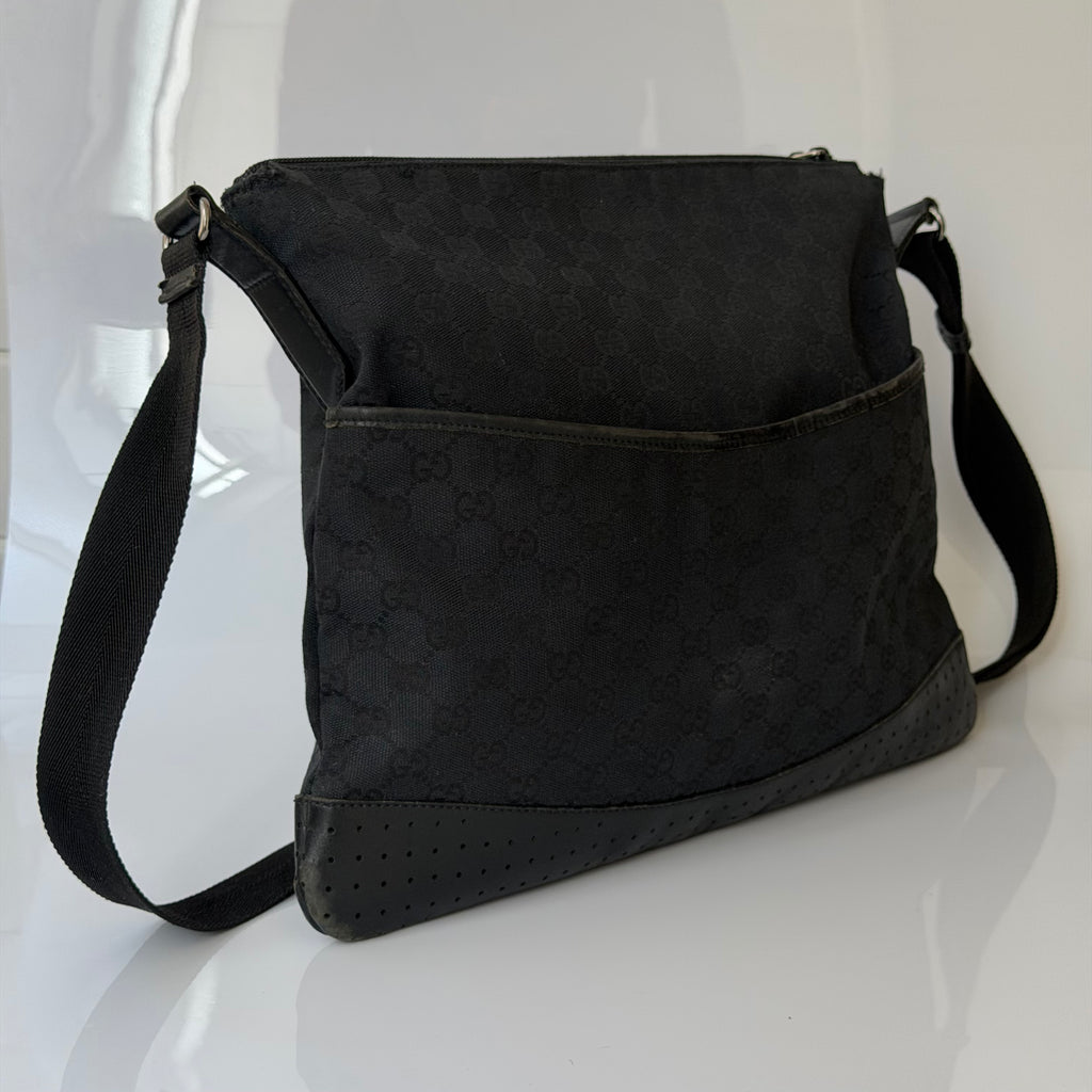 Gucci Monogram Messenger Bag