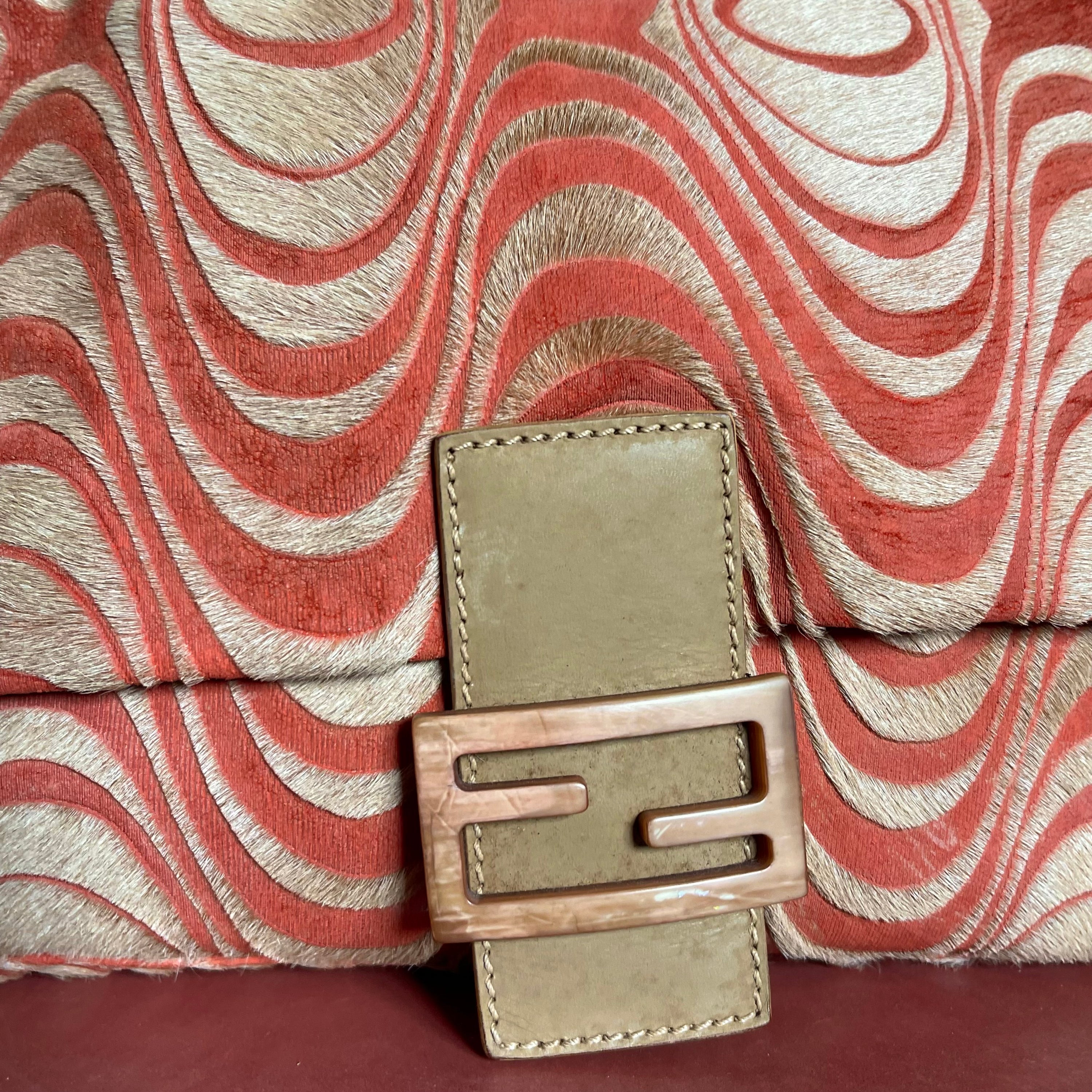 Fendi Baguette Mama Pony Hair