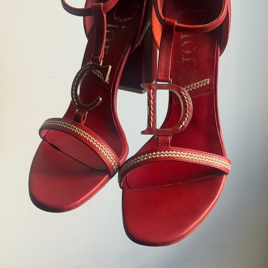 Christian Dior S/S 2005 Red Heels