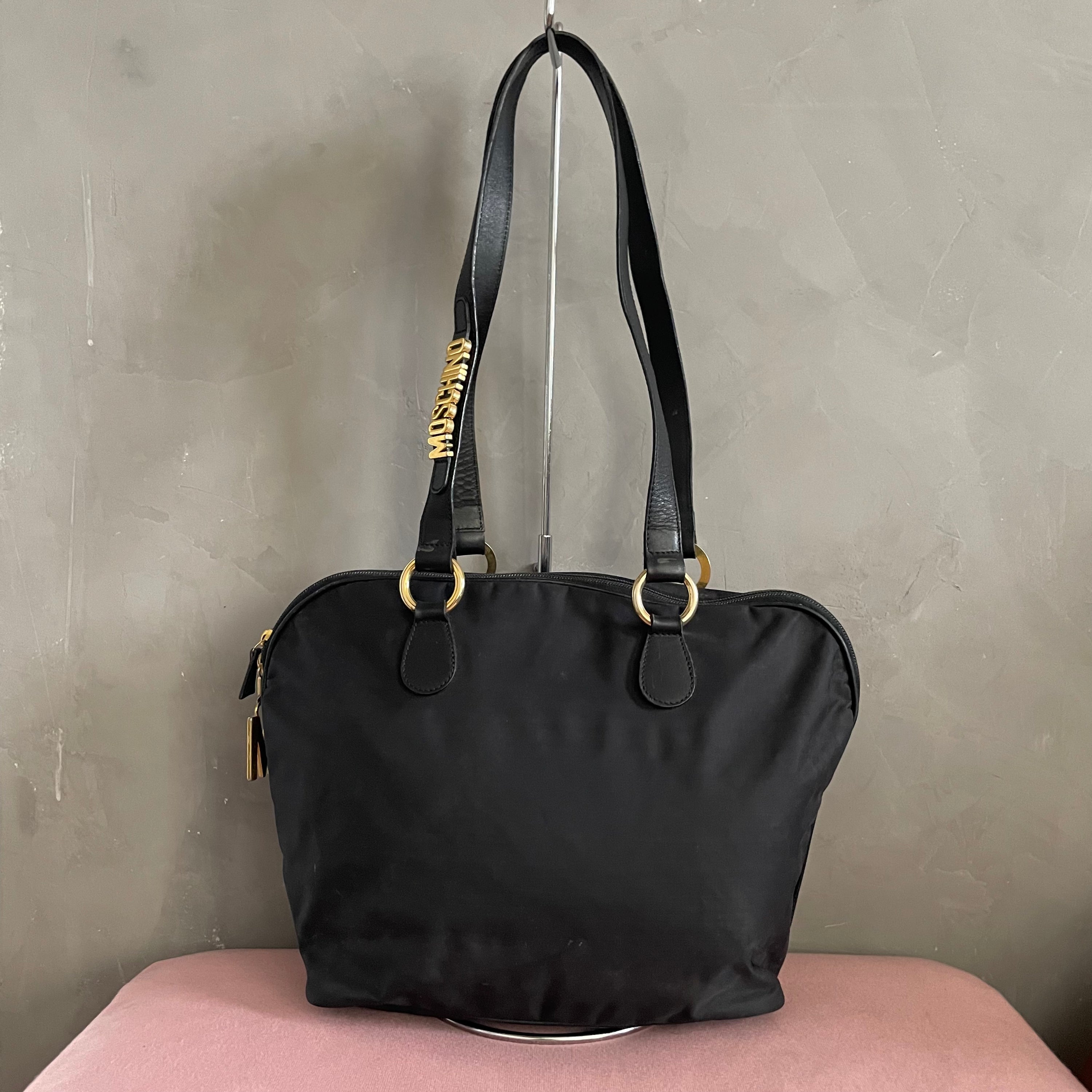 Moschino Nylon Shoulder Bag