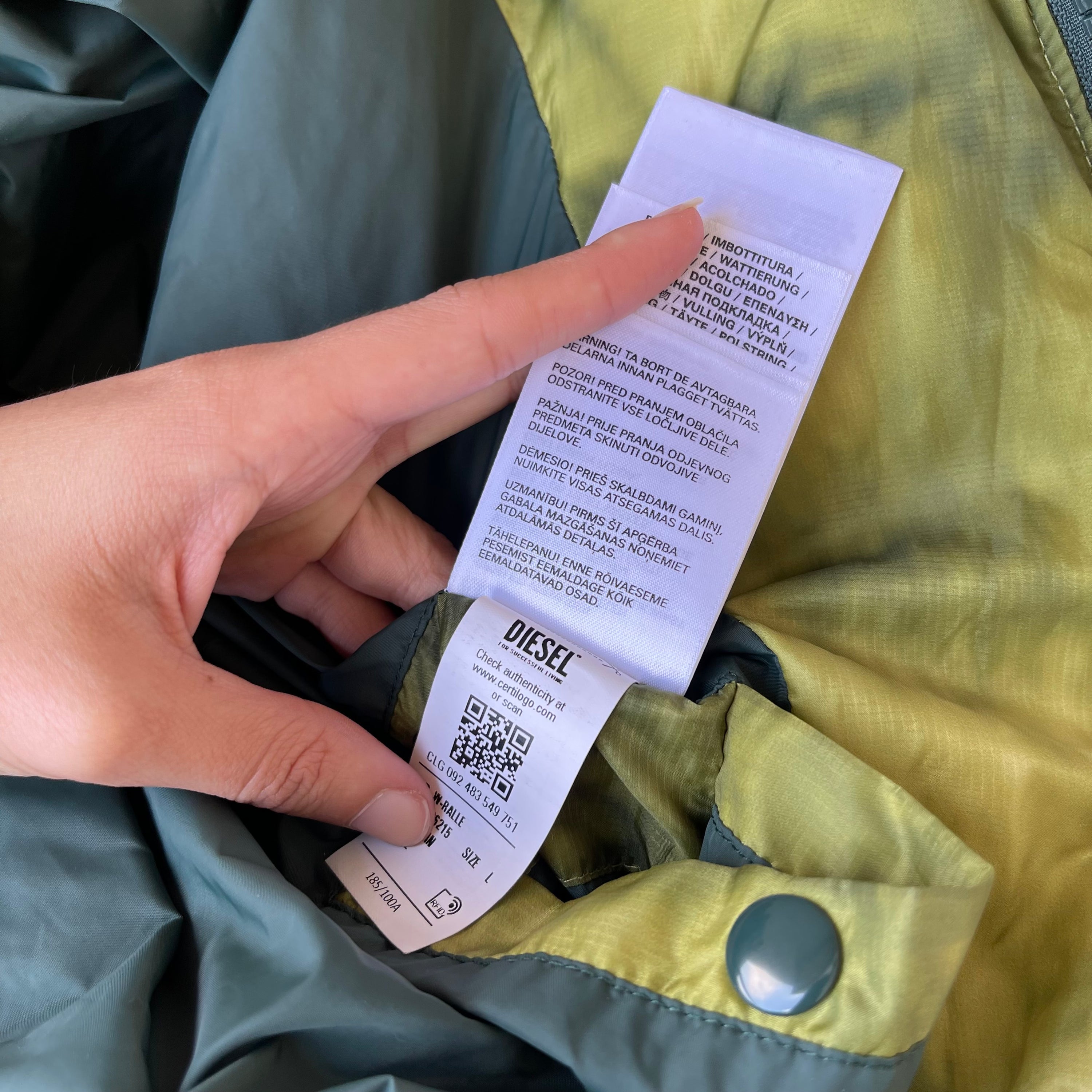 Diesel W-Ralle Jacket