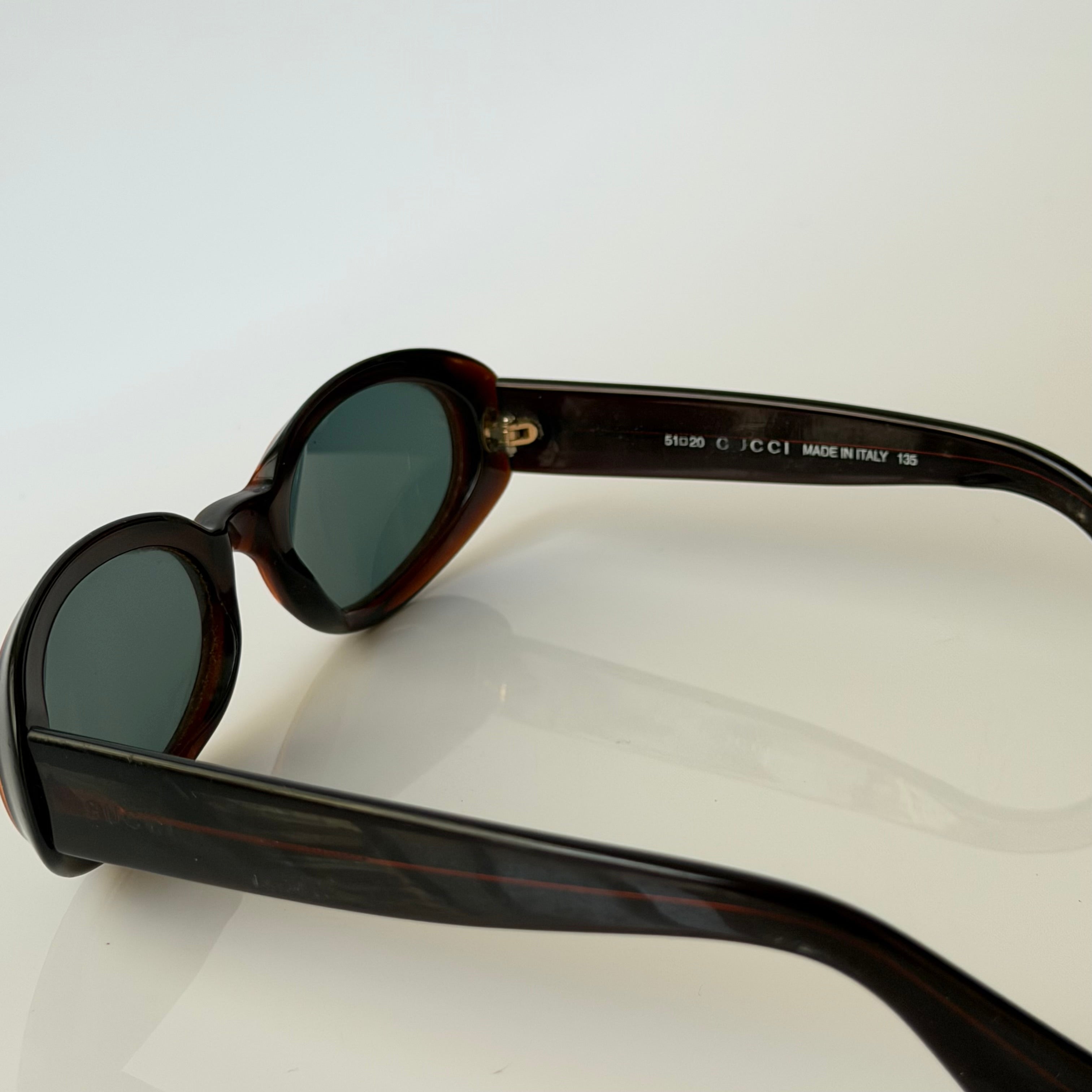 Gucci 90s Round Sunglasses