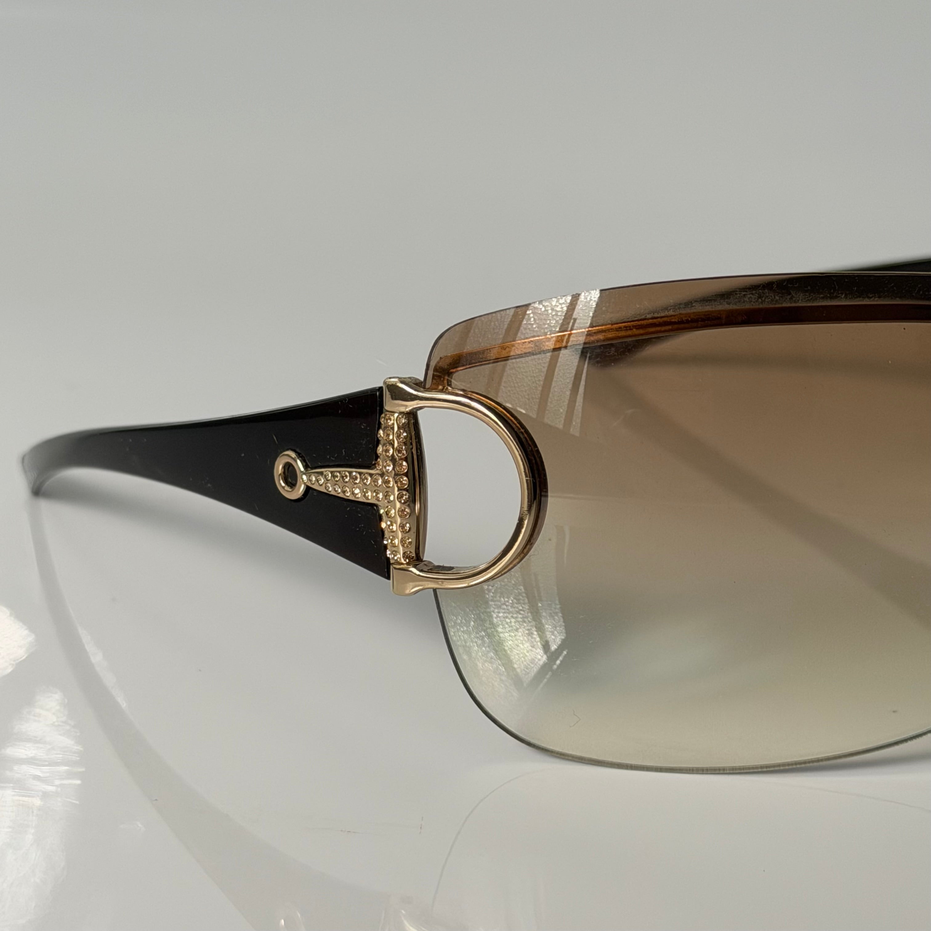 Gucci 2722 Horsebit Strass Sunglasses