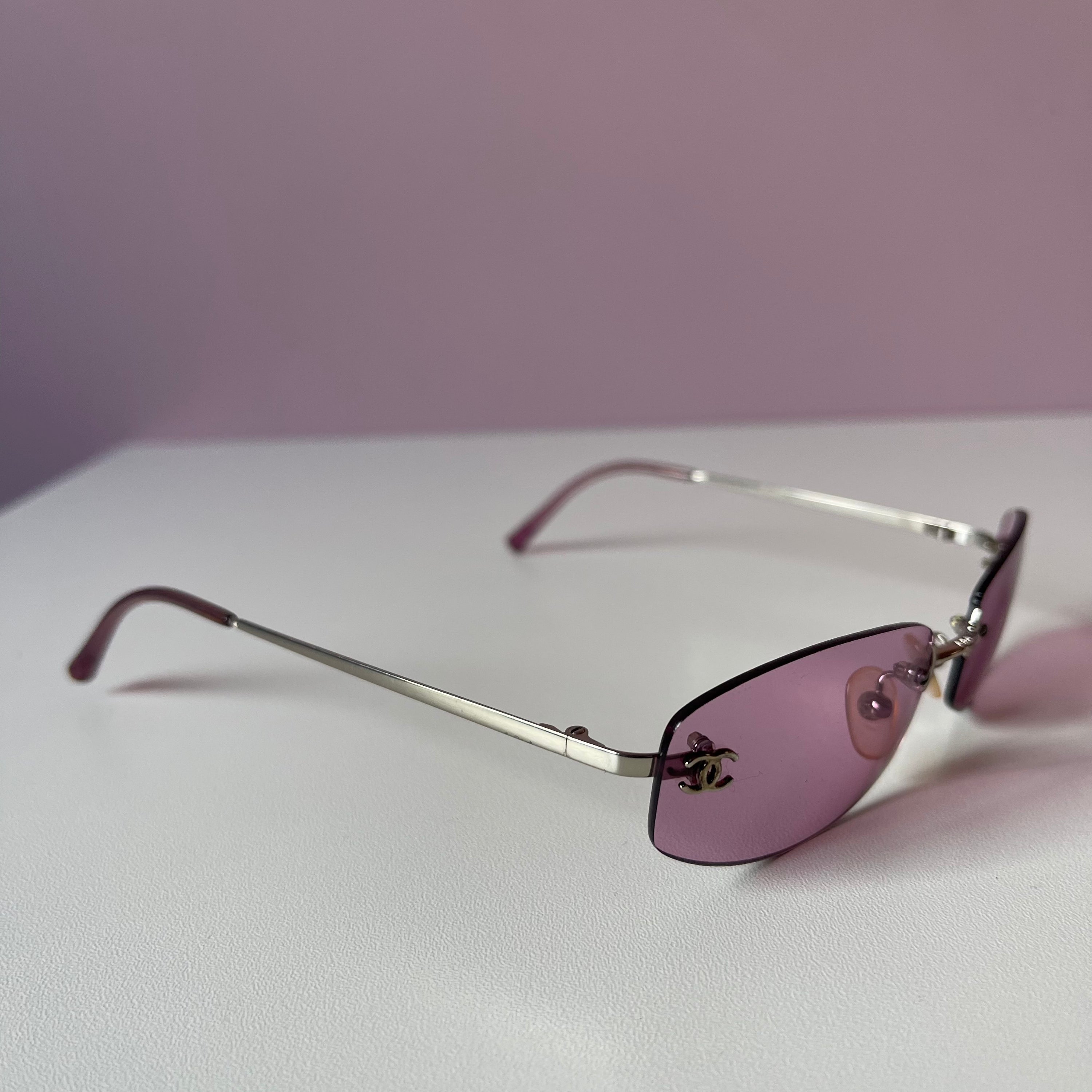 Chanel Transparent Pink 4002 Sunglasses