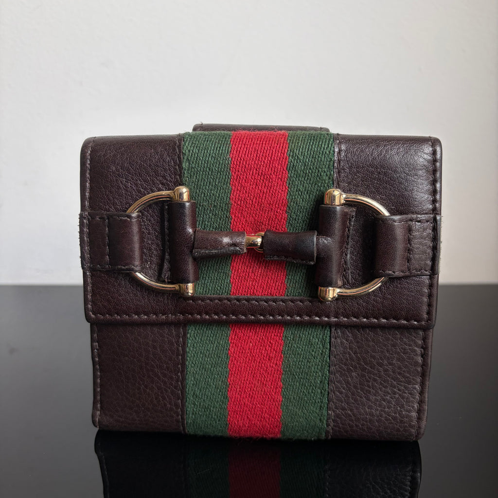 Gucci Web Horsebit Wallet