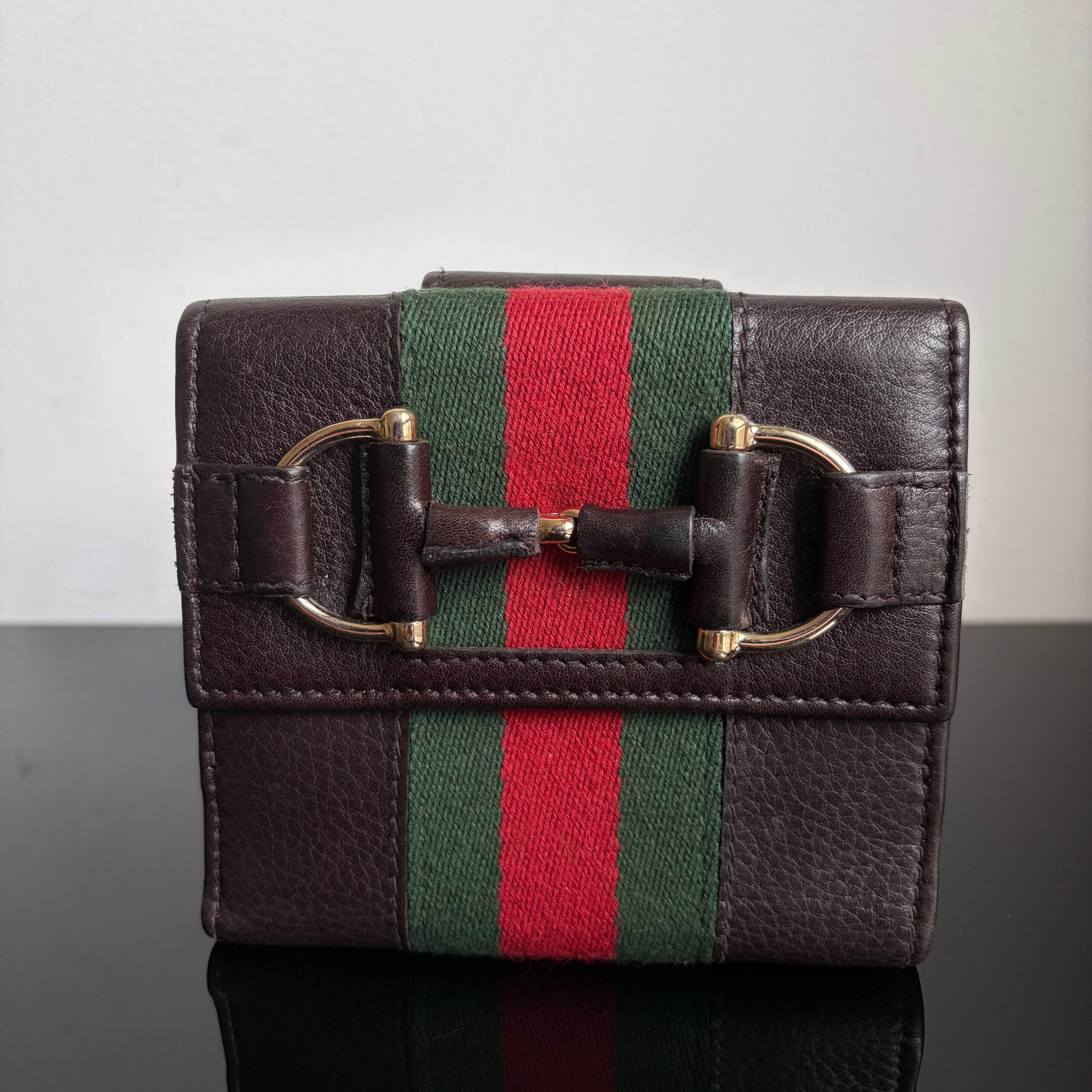 Gucci Web Horsebit Wallet