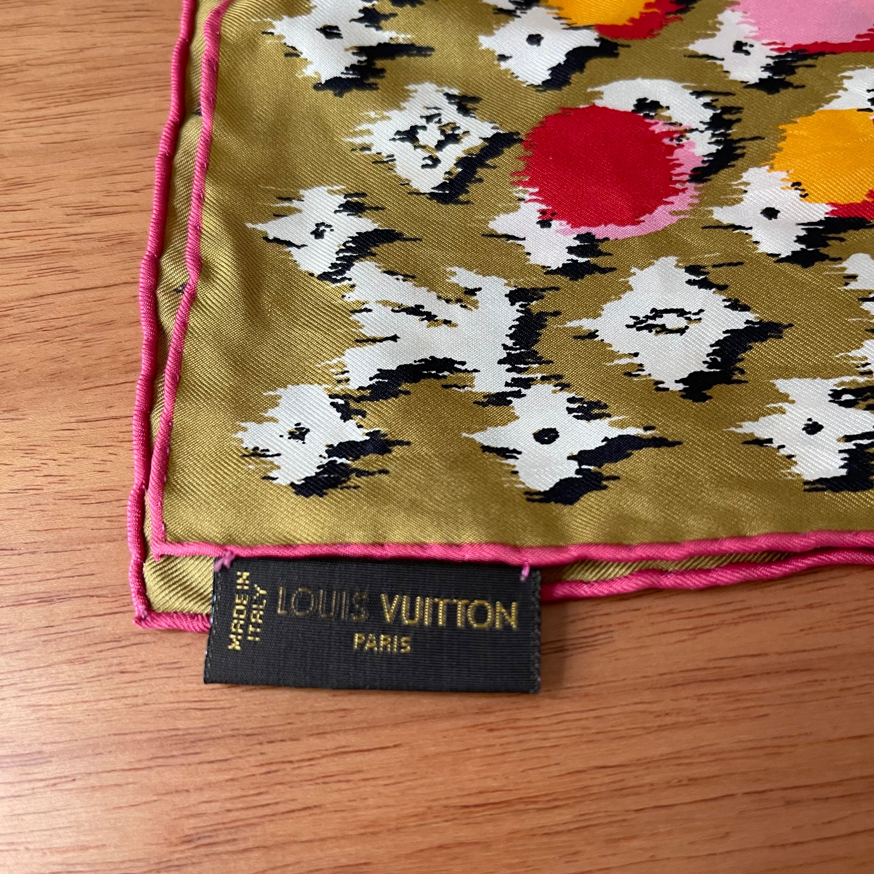 Louis Vuitton Monogram Silk Scarf