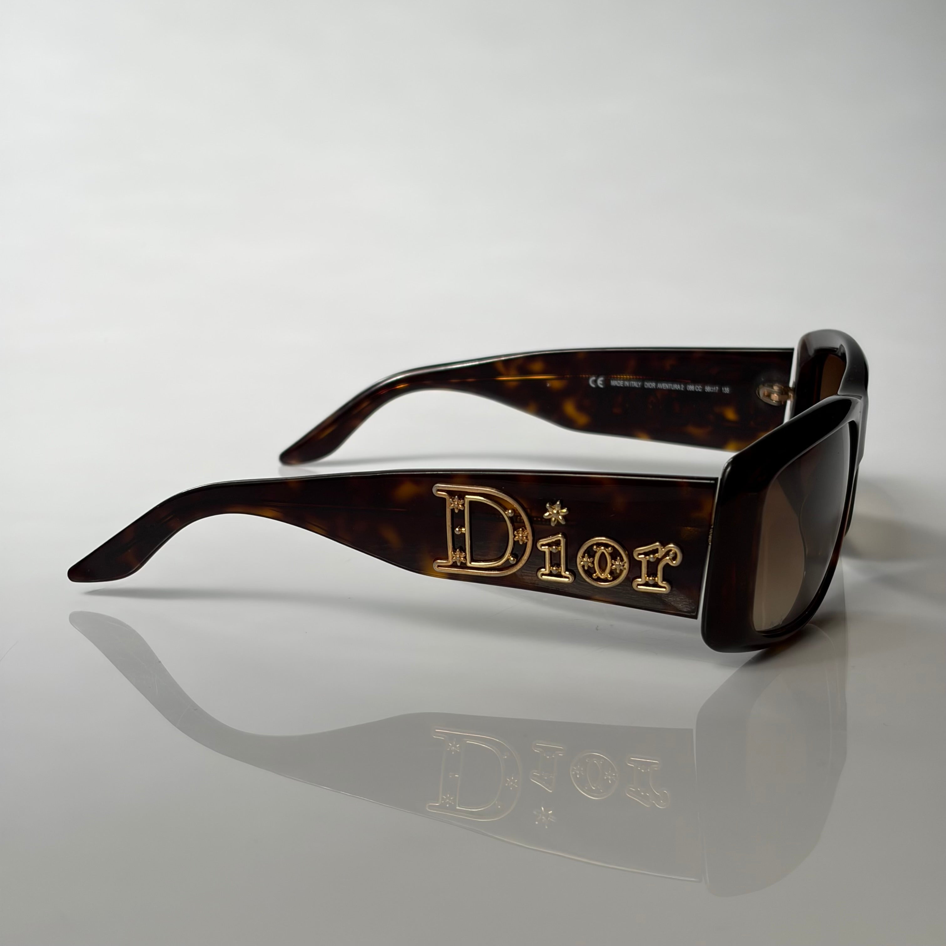 Christian Dior Tortoise Aventura2 Sunglasses