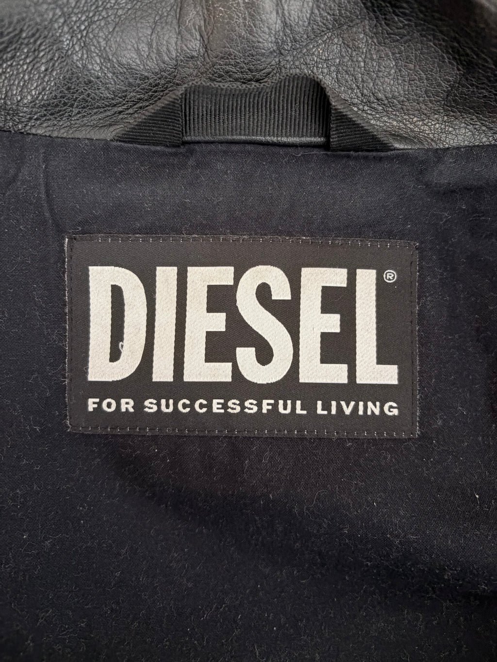 Diesel L-Riley Leather Jacket