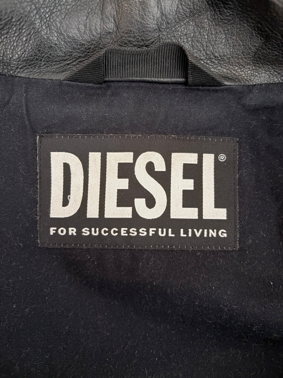 Diesel L-Riley Leather Jacket