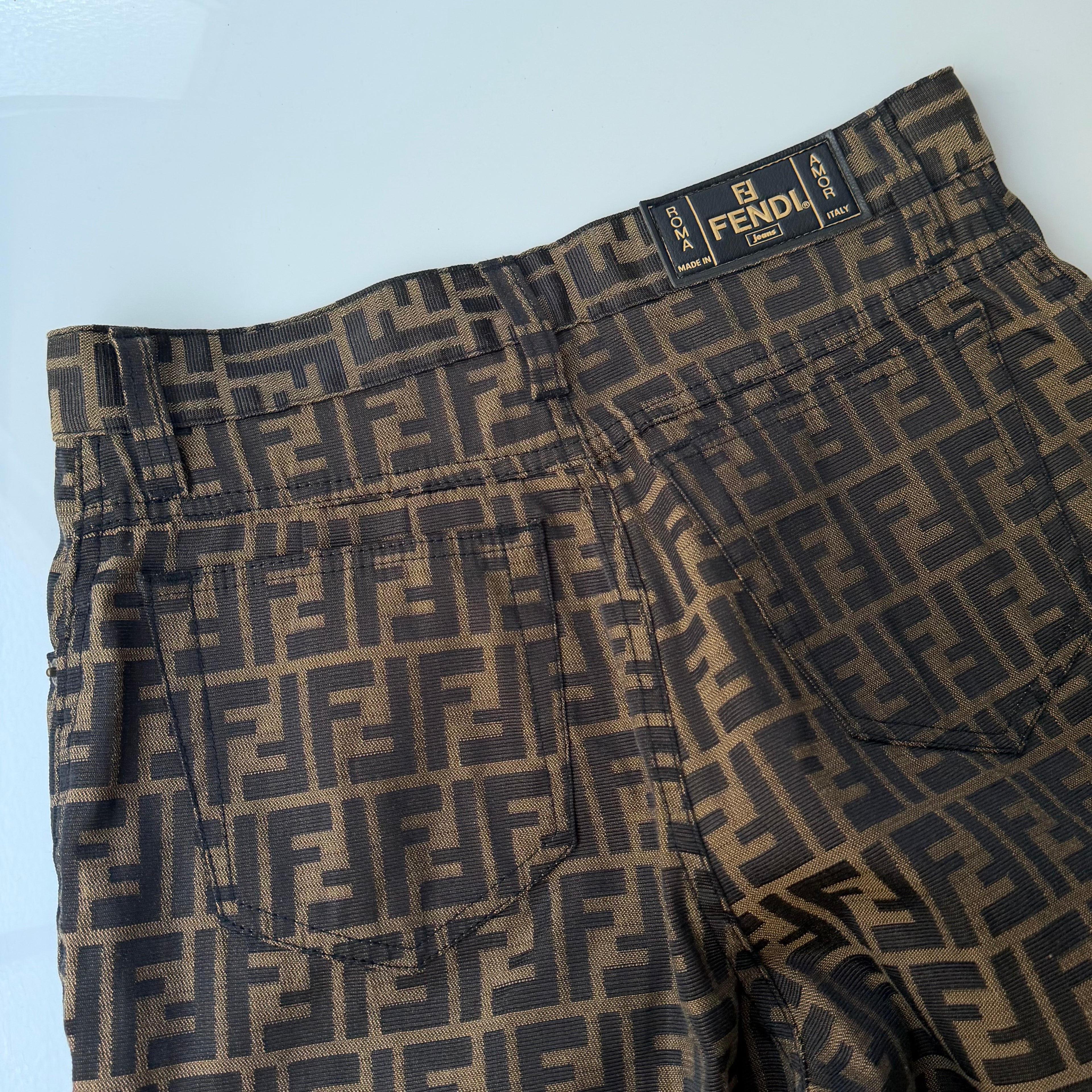 Fendi 90s Monogram Pants