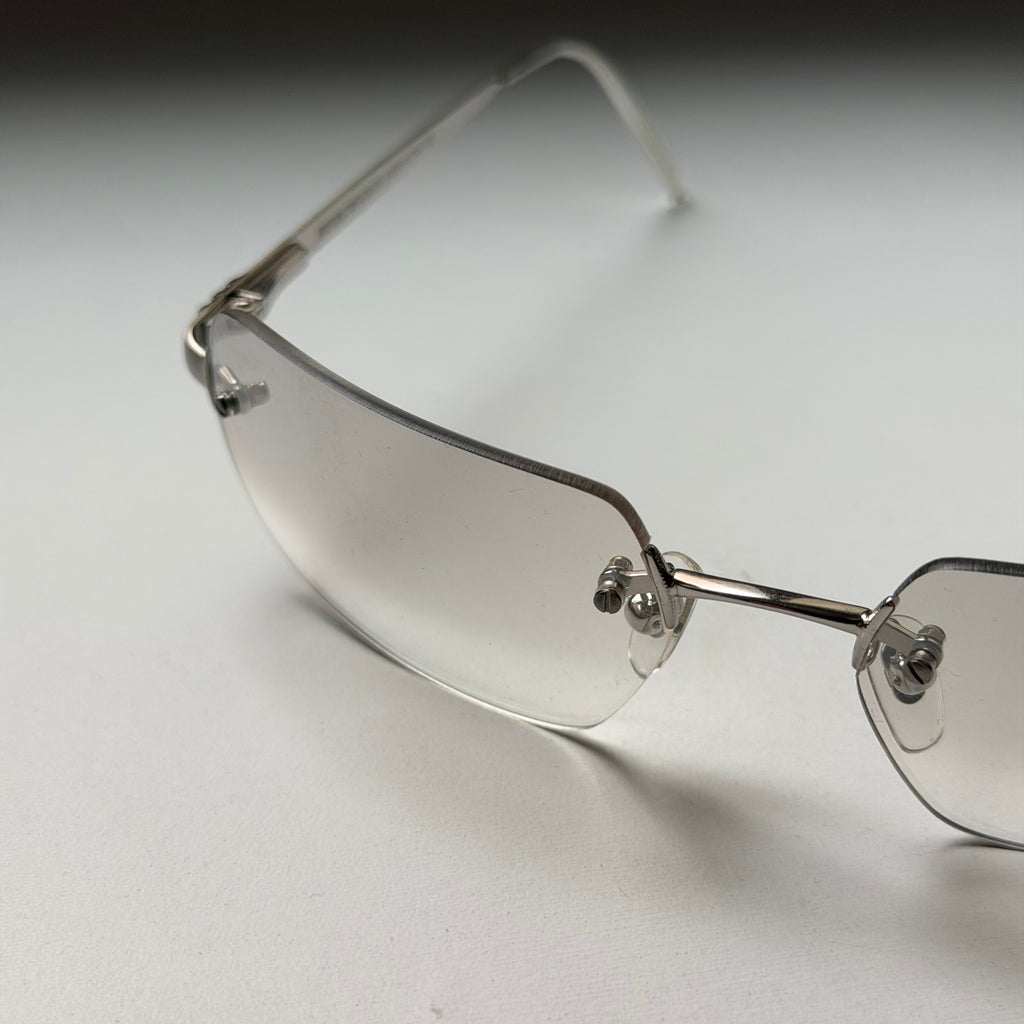Vintage Armani Clear Sunglasses