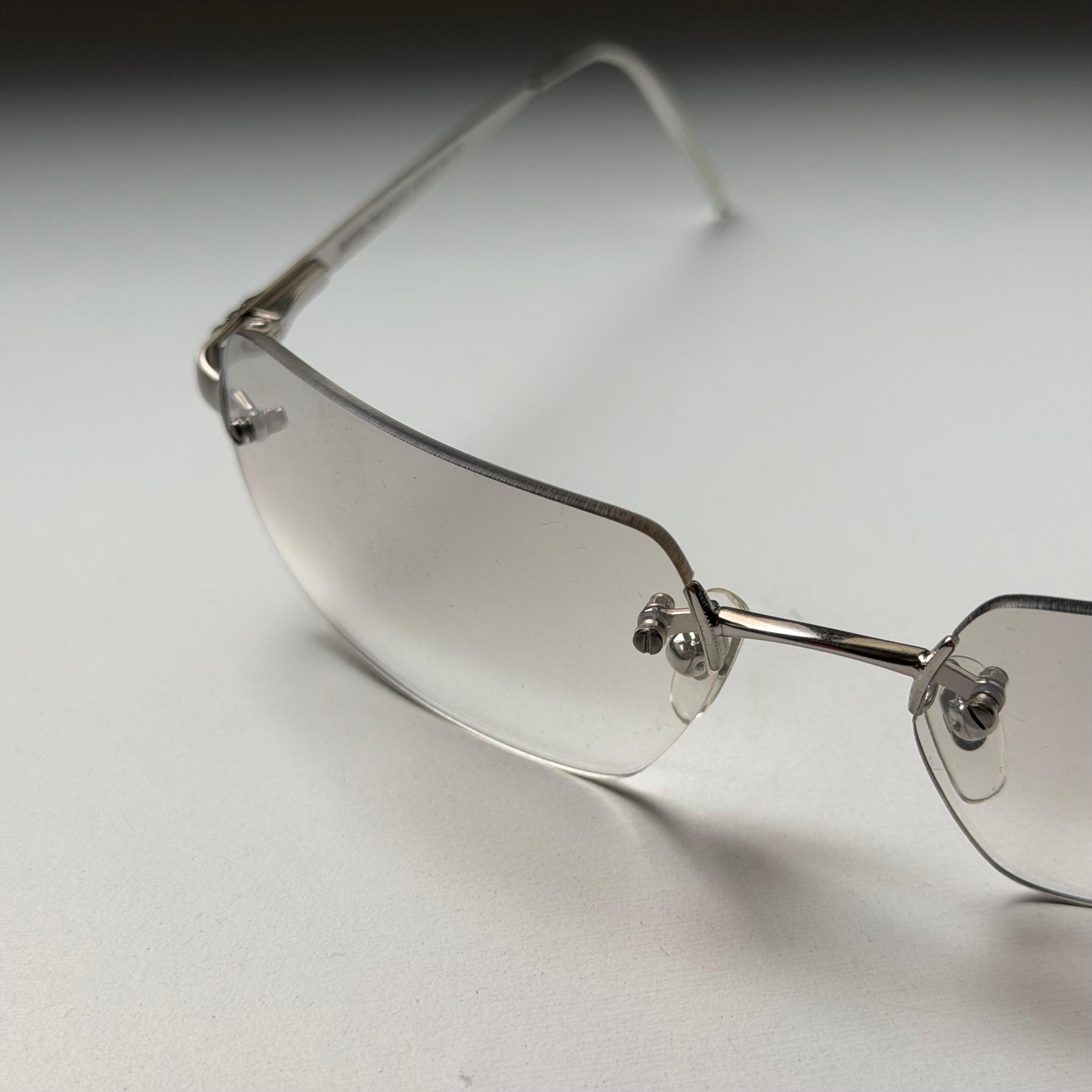 Vintage Armani Clear Sunglasses