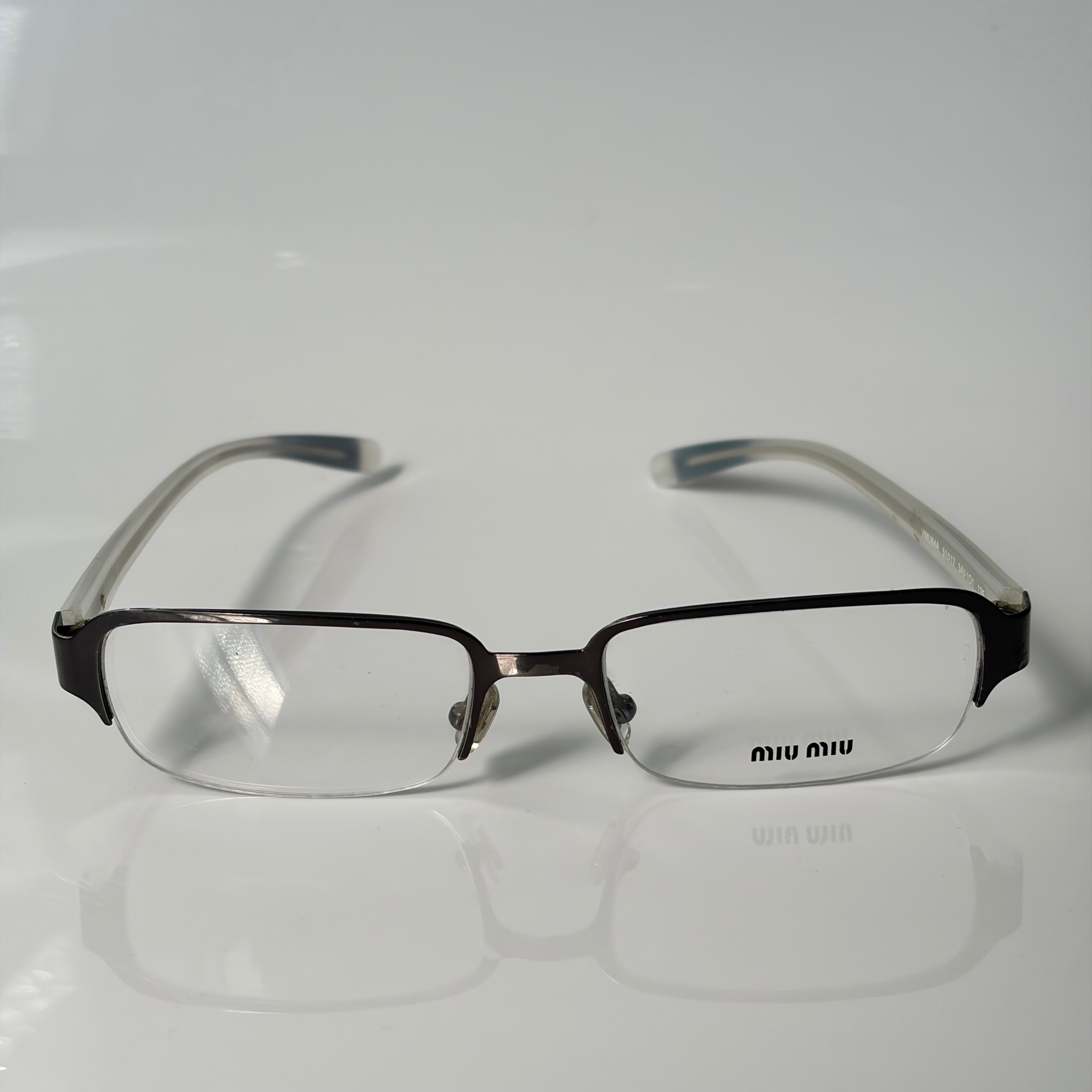 Miu Miu Rectangle Glasses