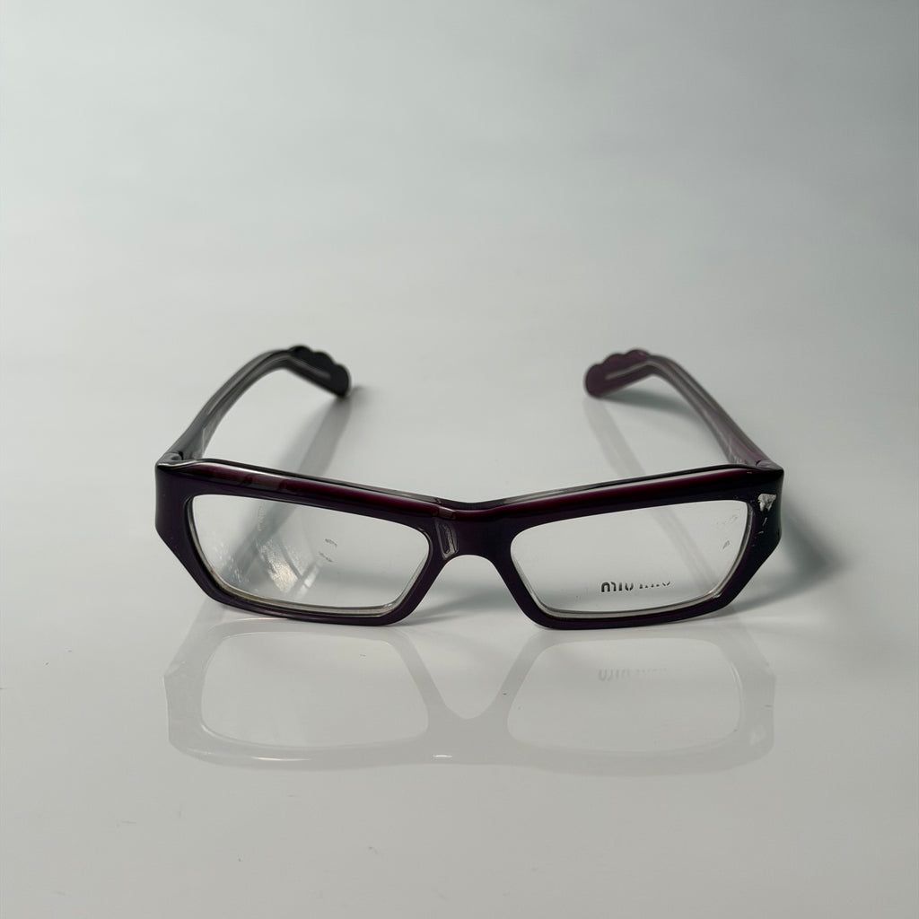 Miu Miu Purple Glasses
