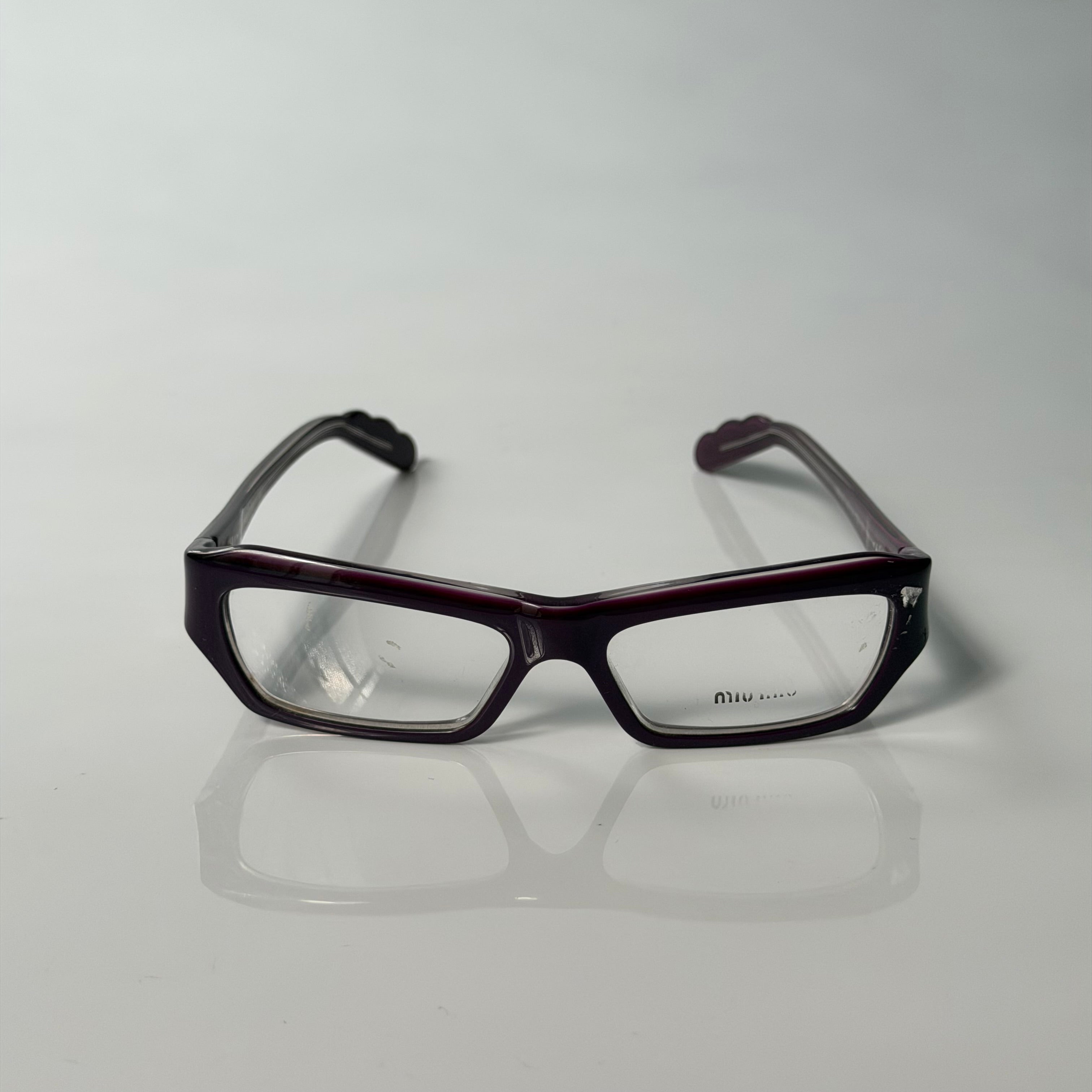 Miu Miu Purple Glasses