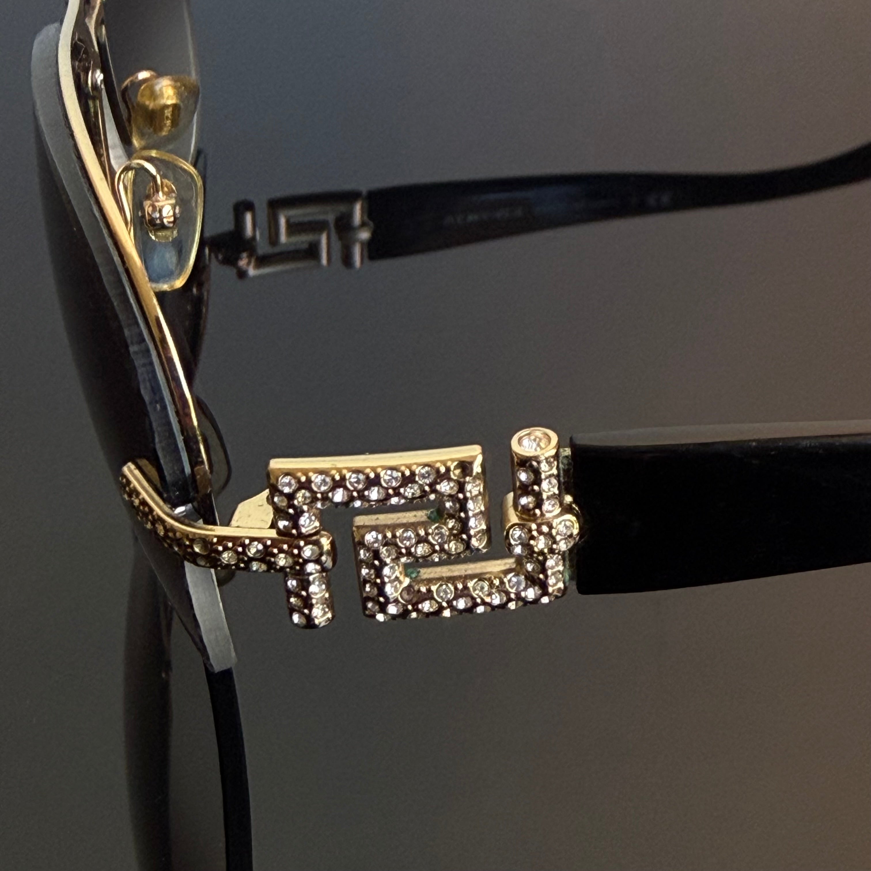 Versace 2159 B Strass Sunglasses