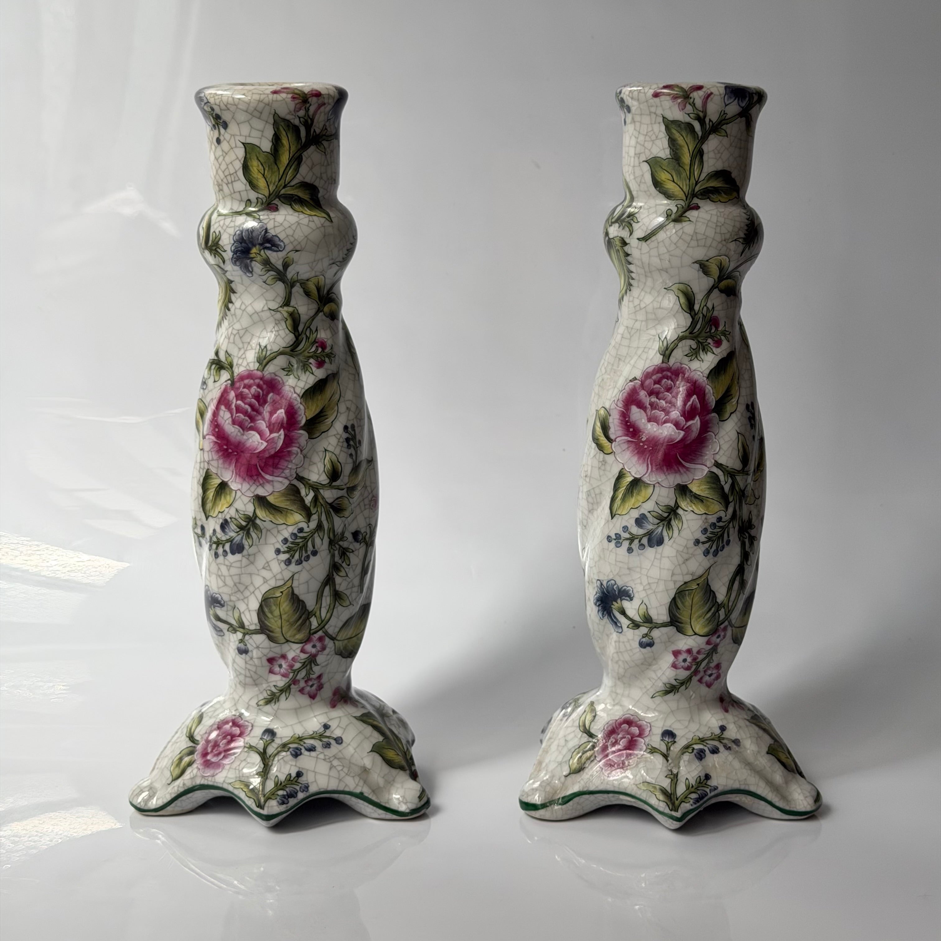 Floral Candle Sticks