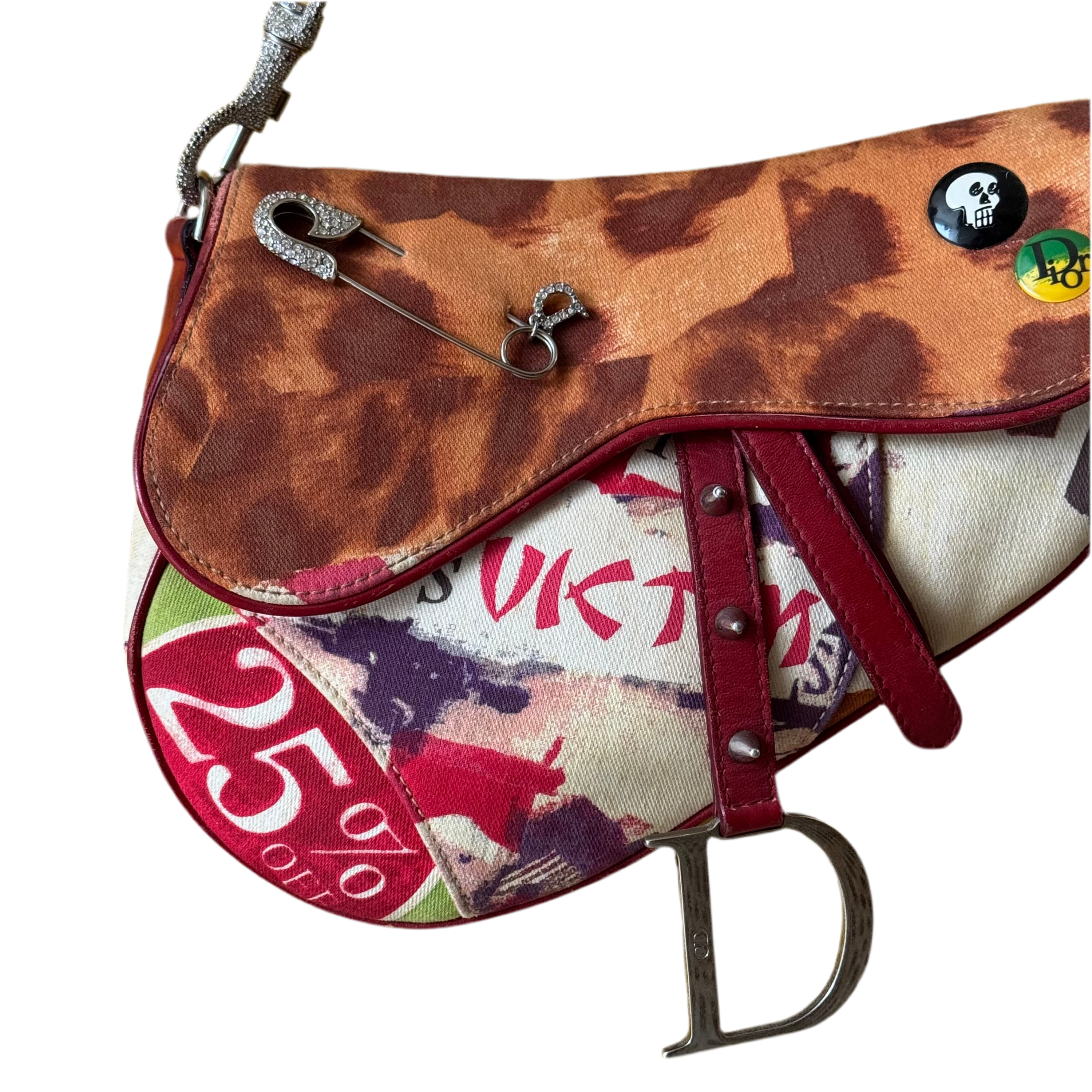 Christian Dior F/W 2003 Victim Saddle Bag