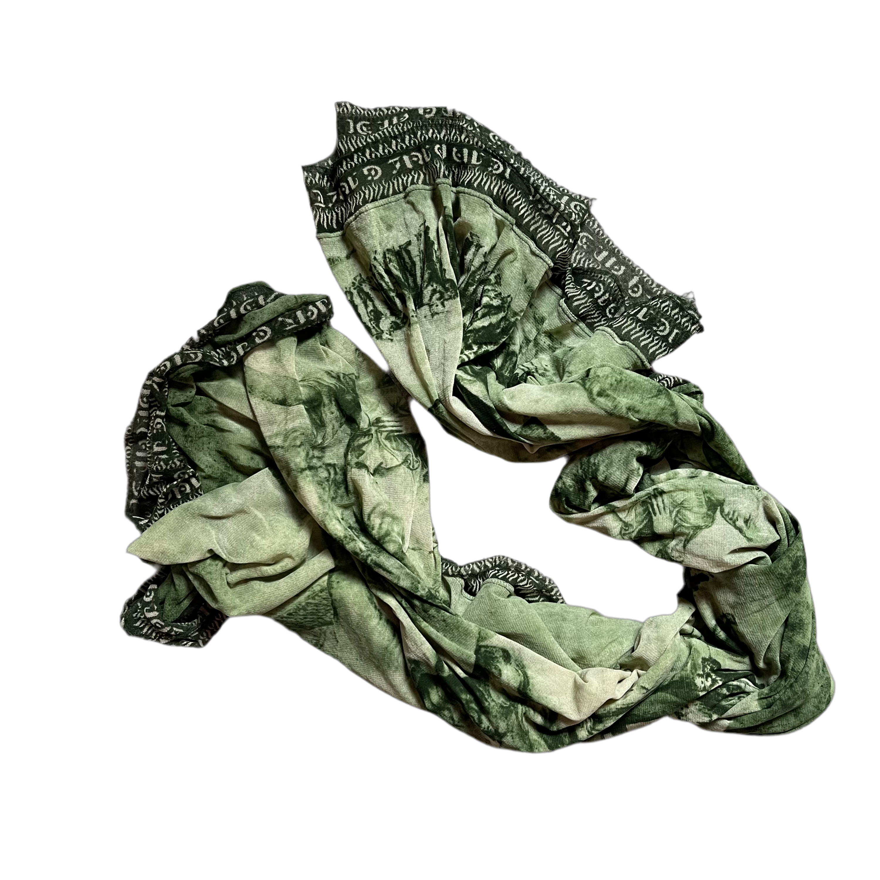 Jean Paul Gaultier tule Scarf