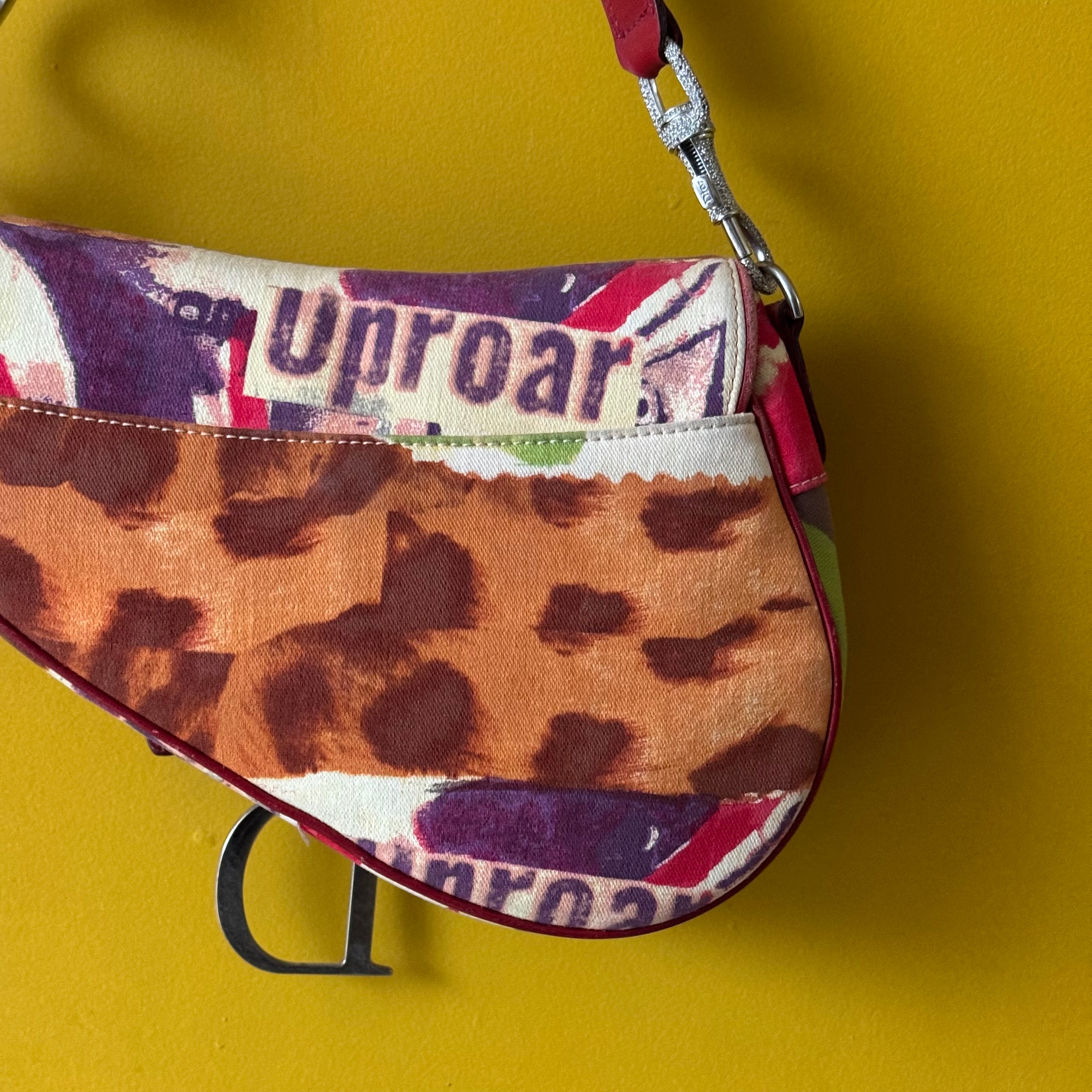 Christian Dior F/W 2003 Victim Saddle Bag