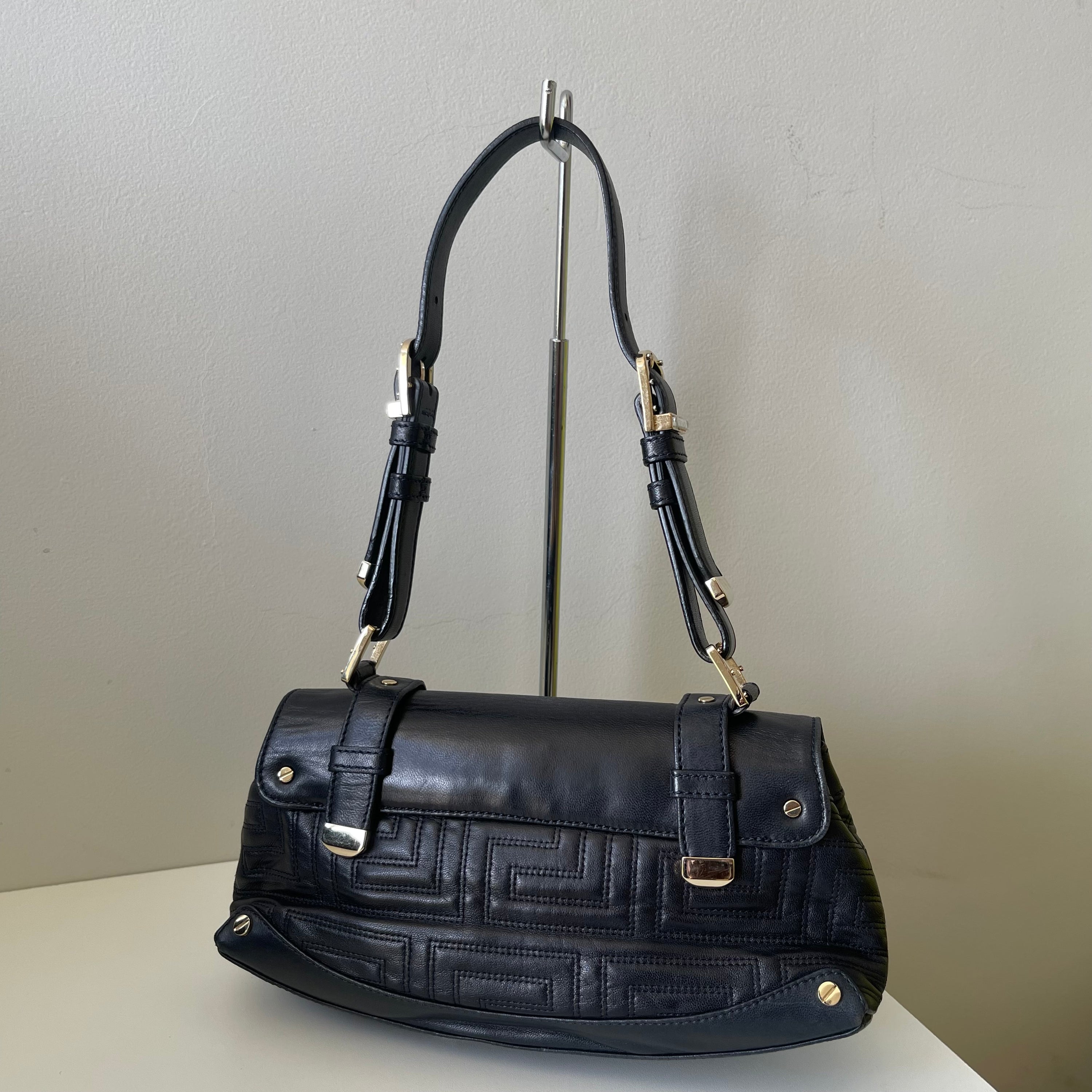 Versace Medusa Leather Pochette