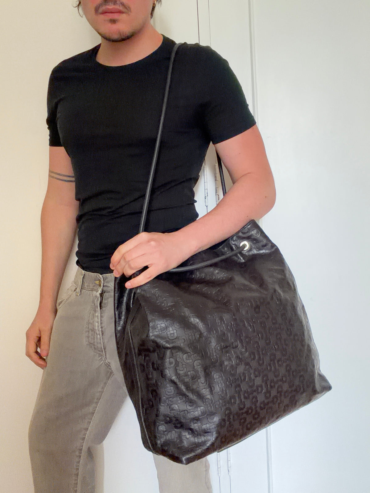 Gucci Horsebit Leather Tote Bag