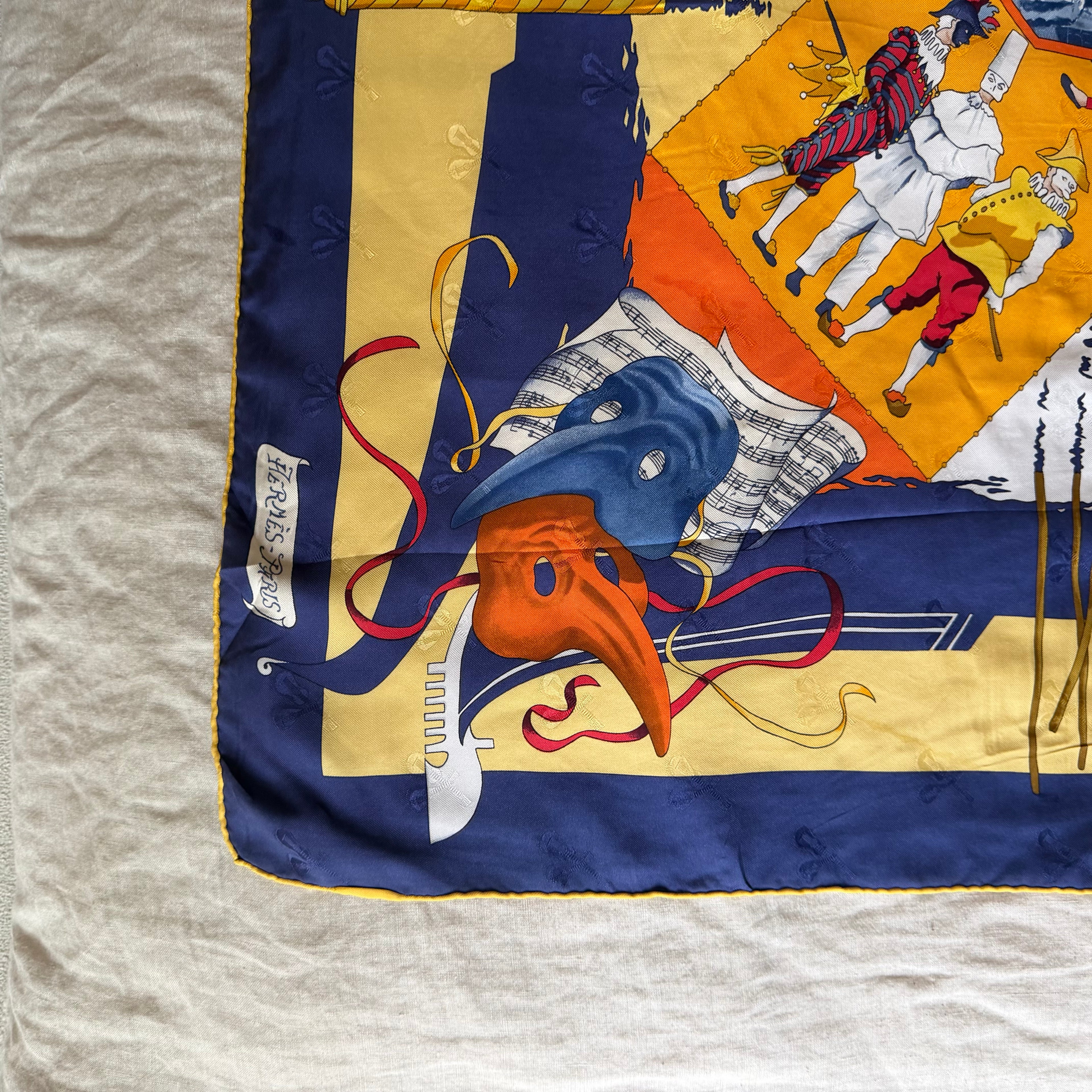 Hermès “Le Carnaval de Venise” Scarf