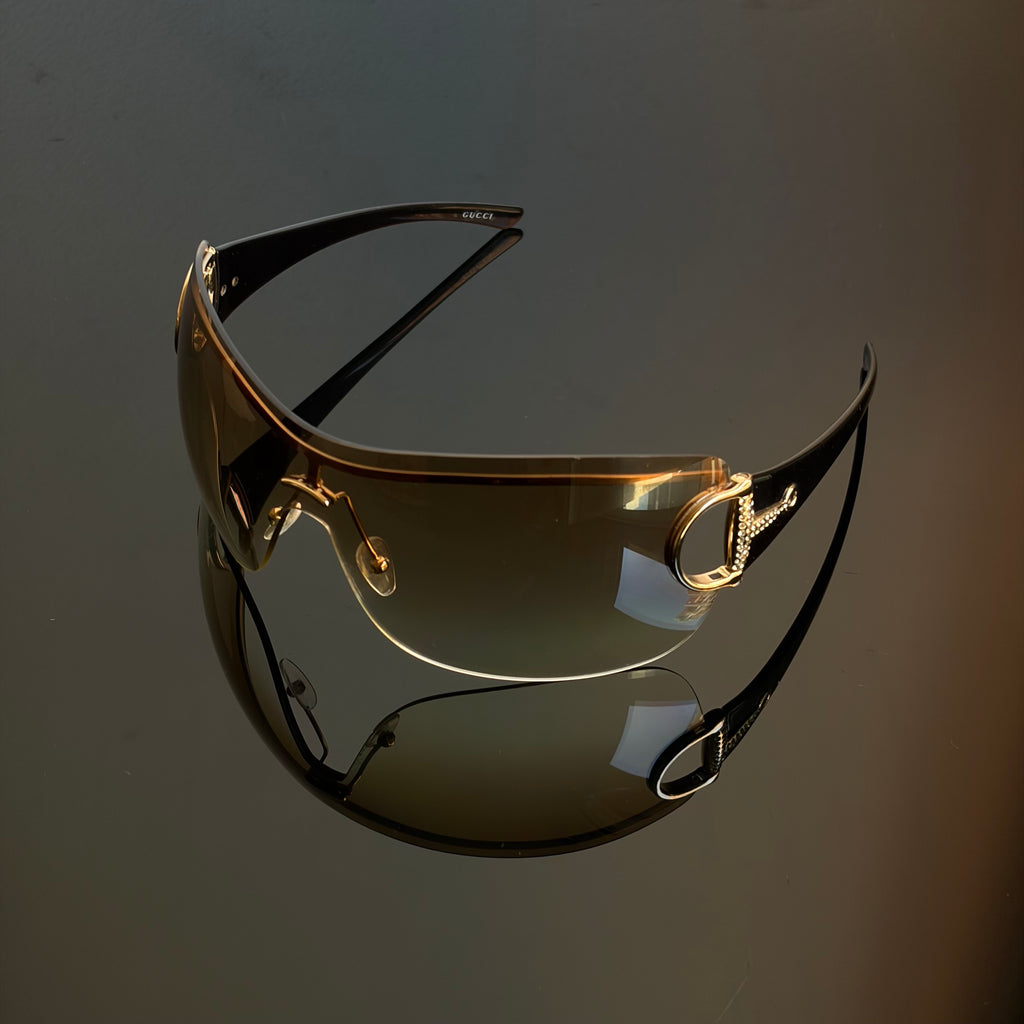 Gucci 2722 Horsebit Strass Sunglasses