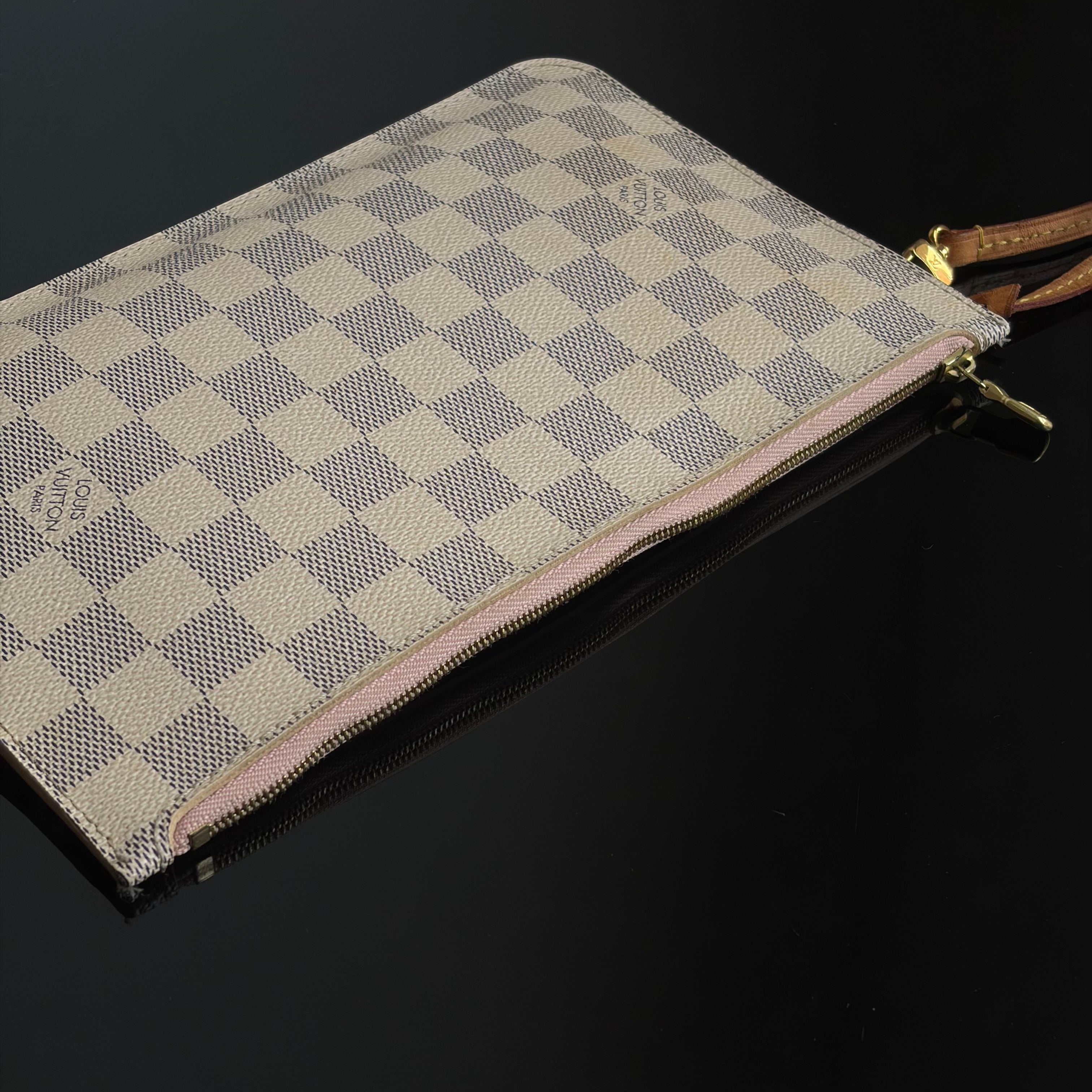 Louis Vuitton Neverfull Pochette Damier Azur