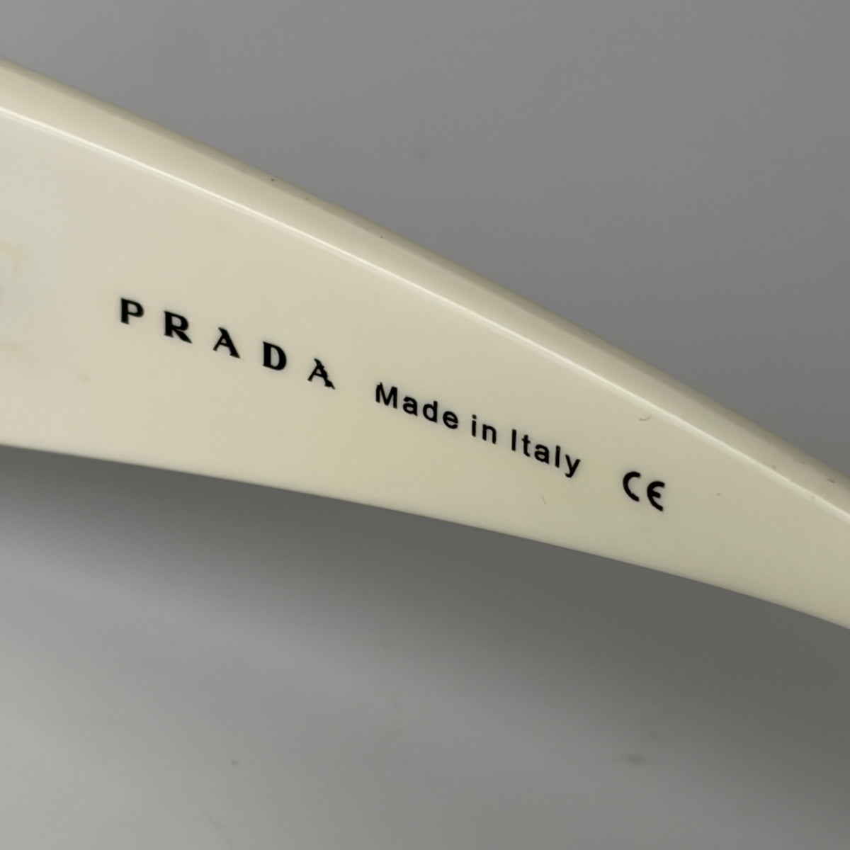 Prada SPS 06 White Sunglasses