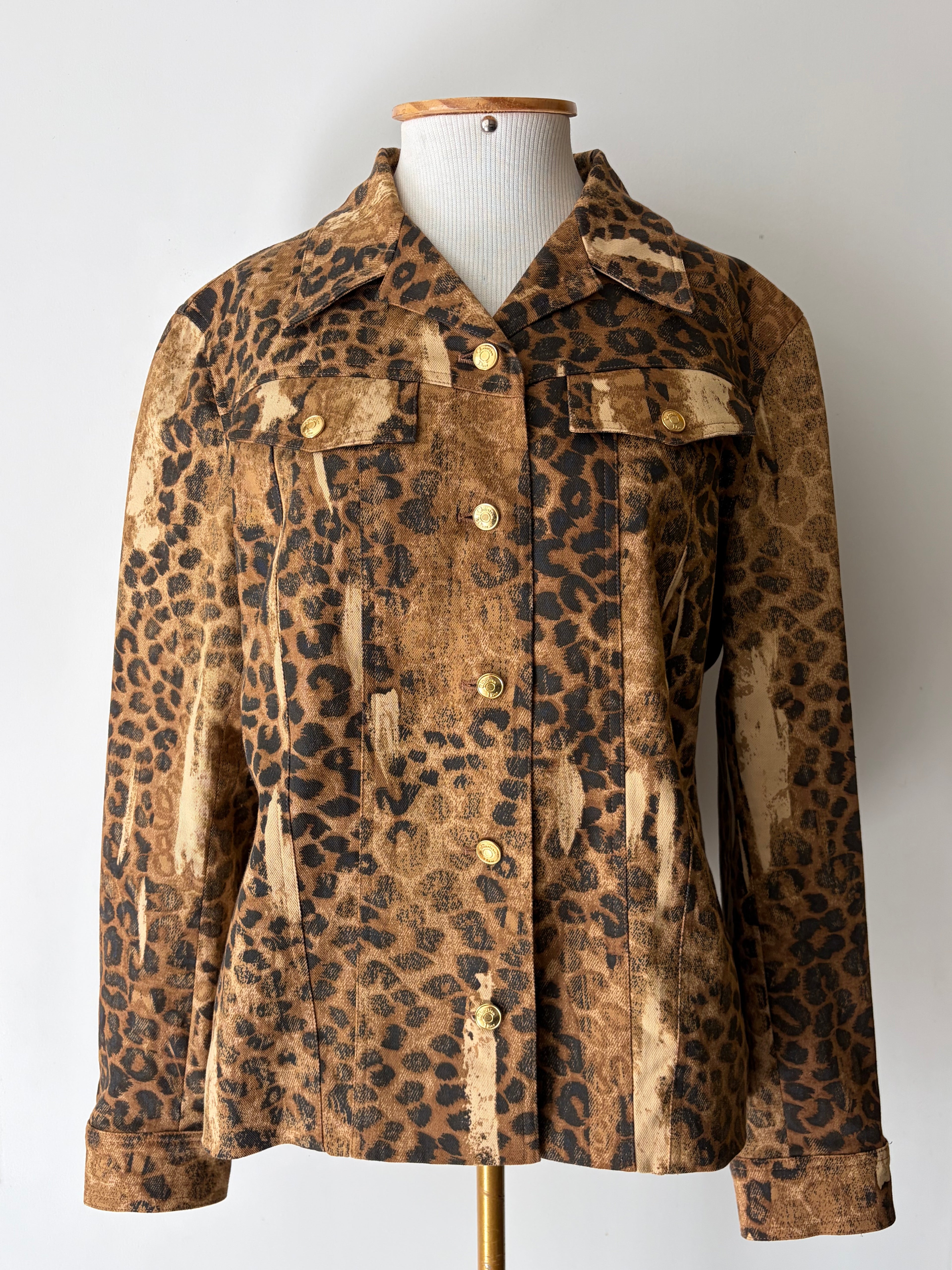 Christian Dior by John Galliano S/S 2000  Leopard Jacket