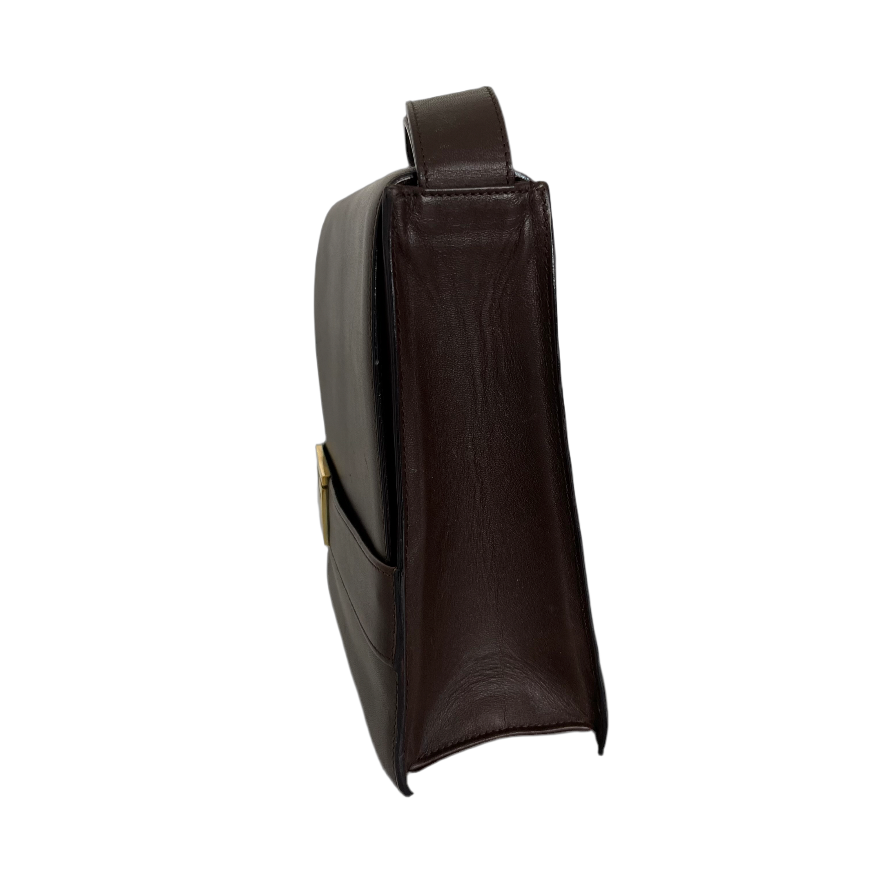 Gucci By Tom Ford Leather Shoulder Bag