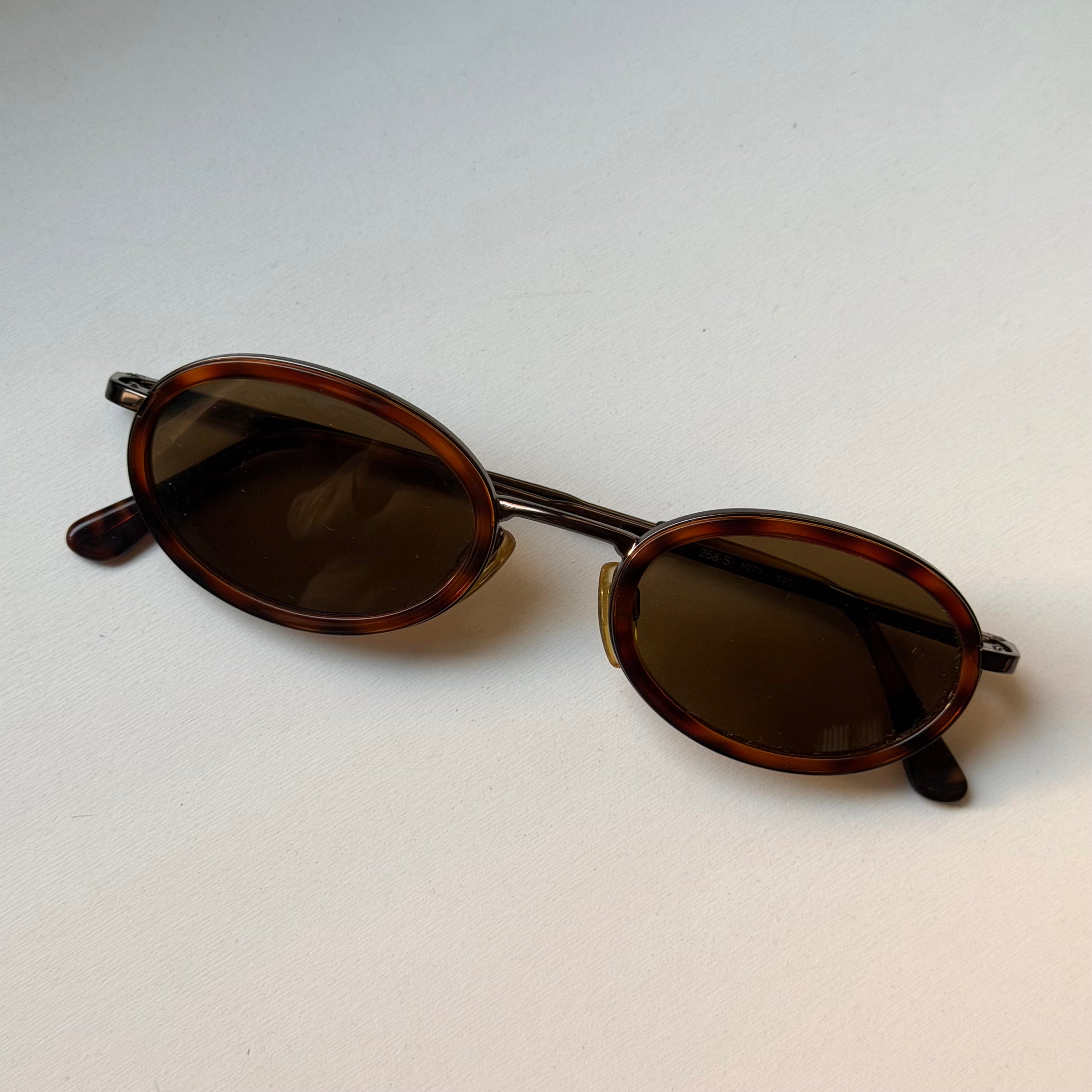 Giorgio Armani 90s Tortoise Sunglasses