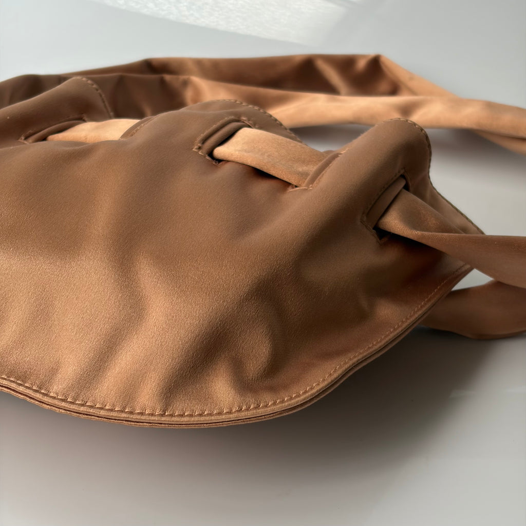 Gucci by Tom Ford Rose Satin Shoulder Bag