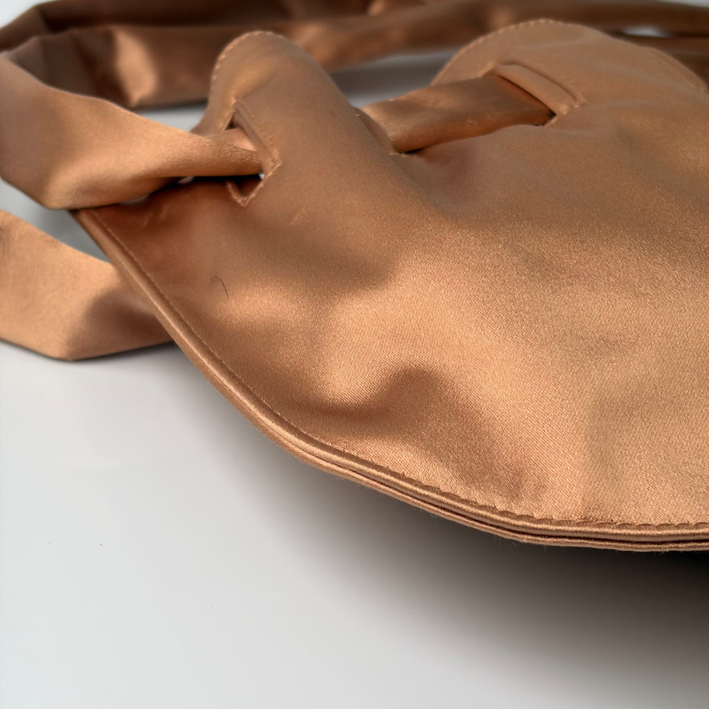 Gucci by Tom Ford Rose Satin Shoulder Bag