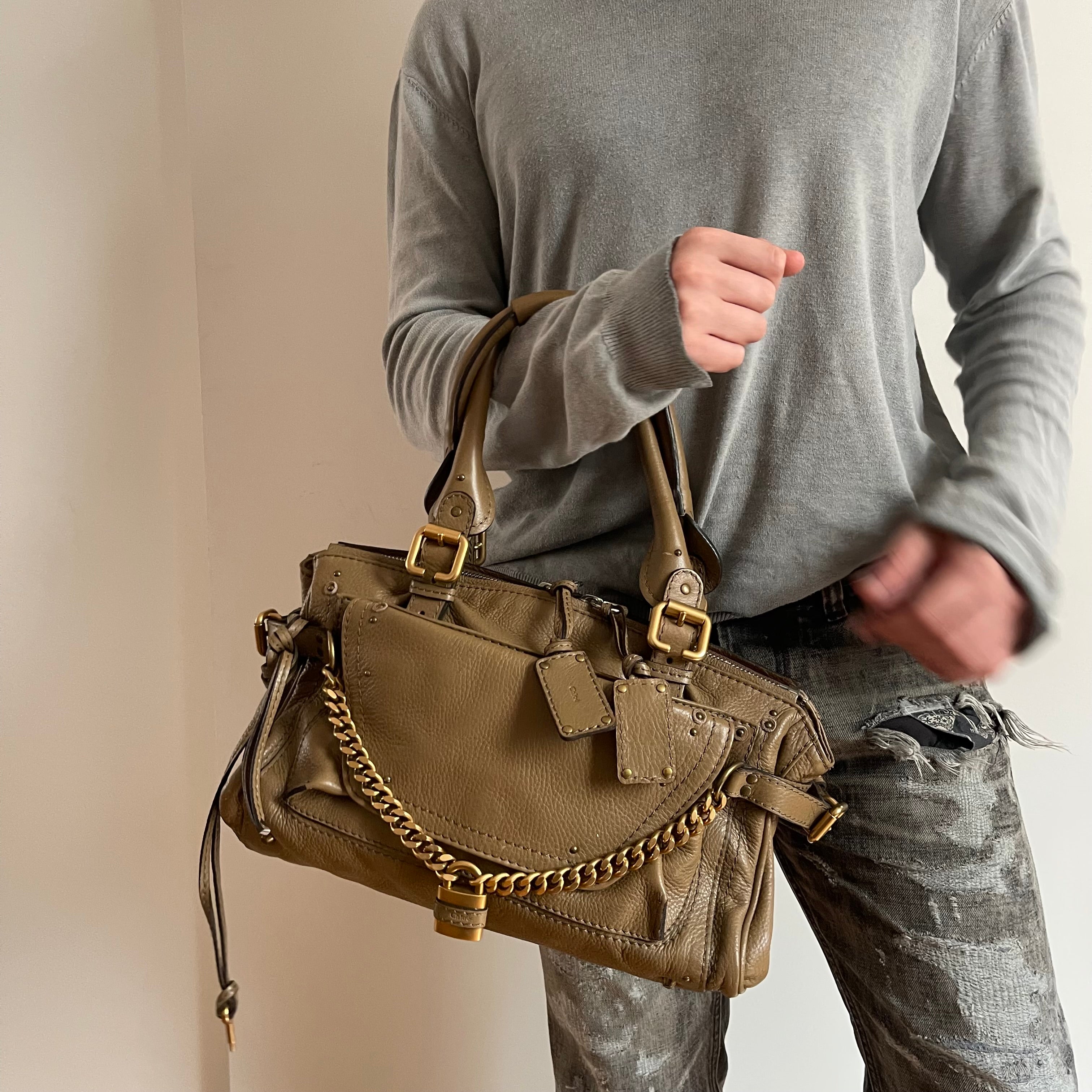 Chloé Paddington Zip Shoulder Bag