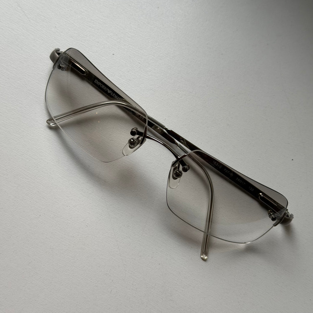Vintage Armani Clear Sunglasses