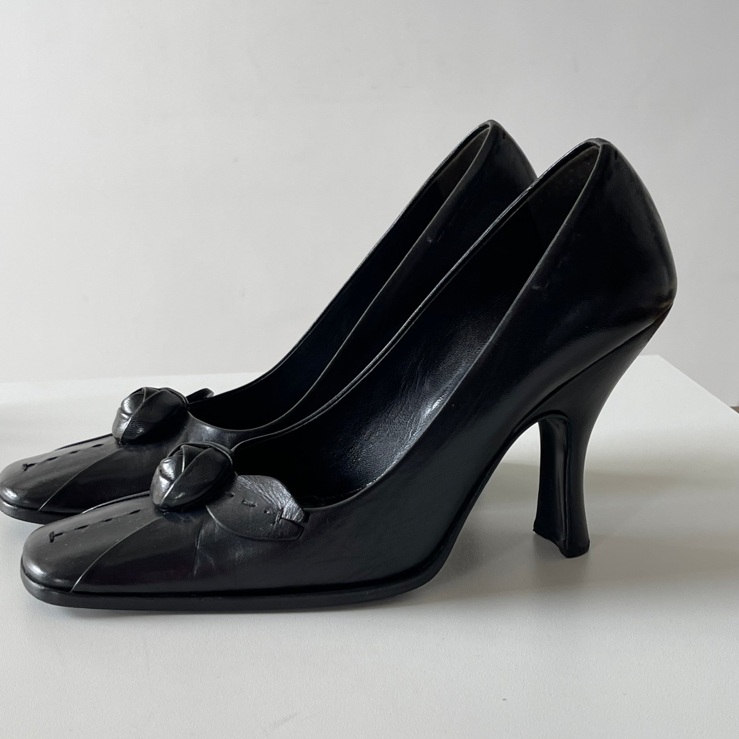 Prada Leather Vintage Heels