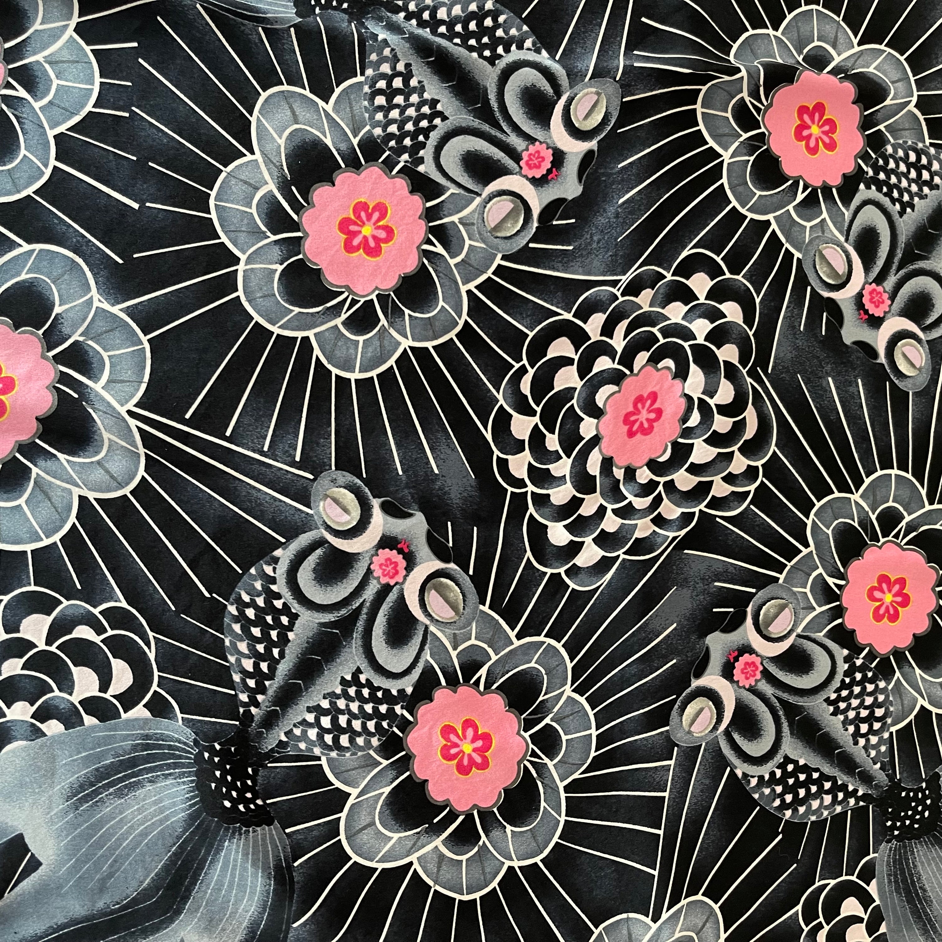 Christian Dior Koi Silk Scarf