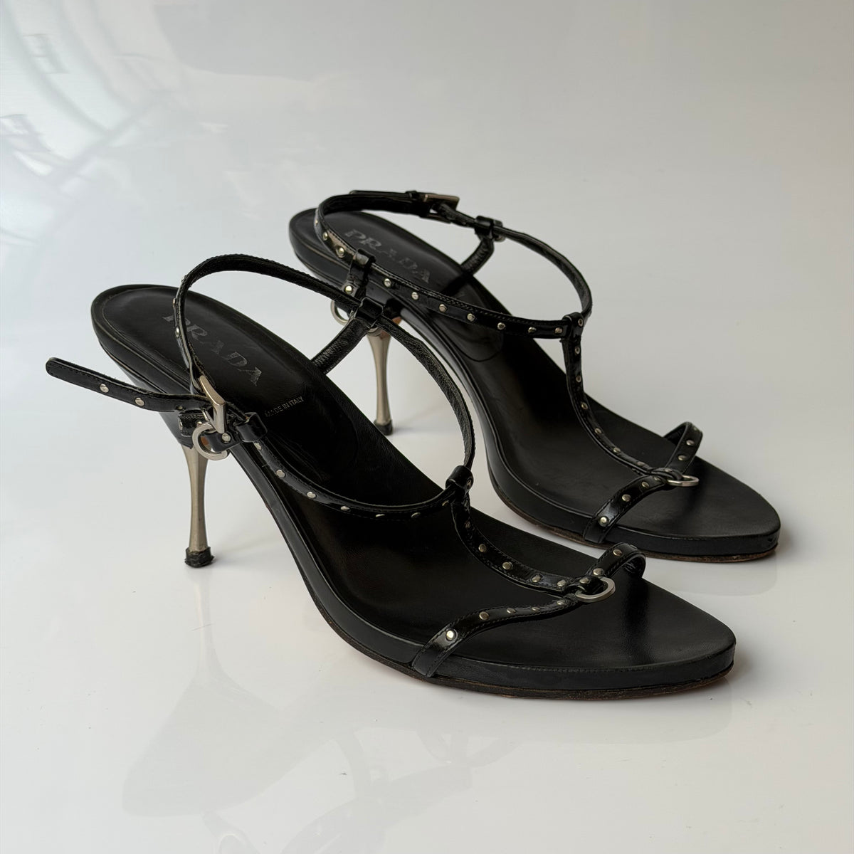 Prada Studs Heels