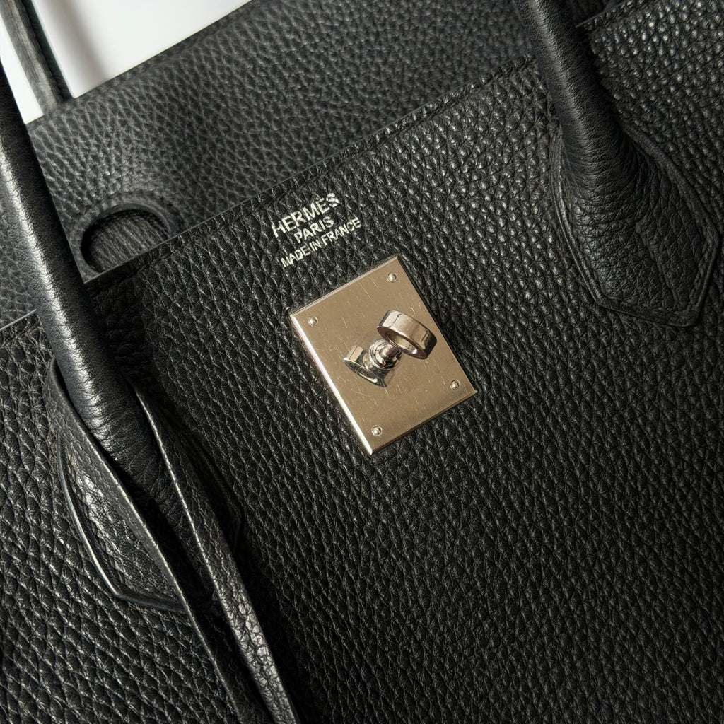 Hermès Birkin 40 Togo Noir Palladium Bag (2010)