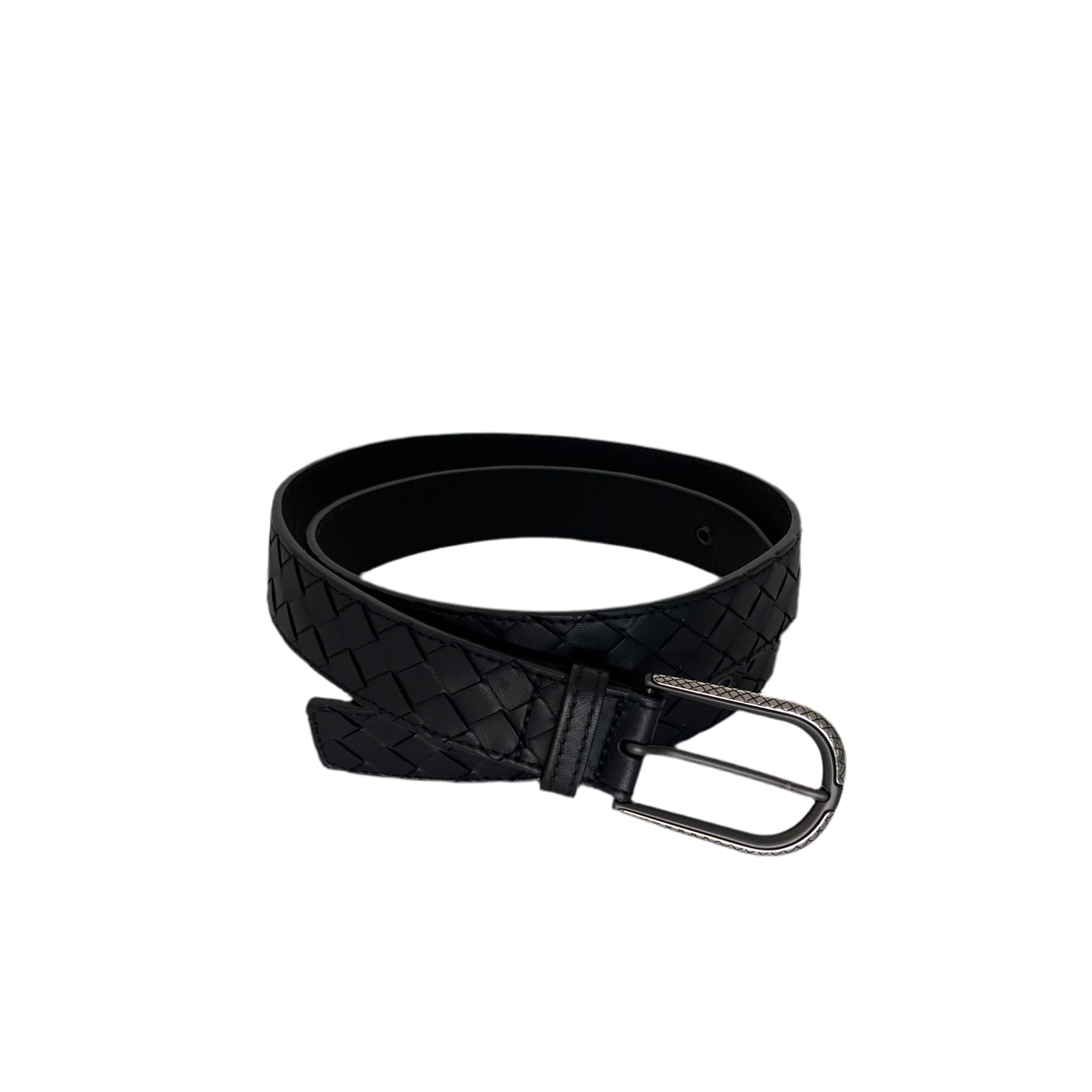 Bottega Veneta Intrecciato Leather Belt