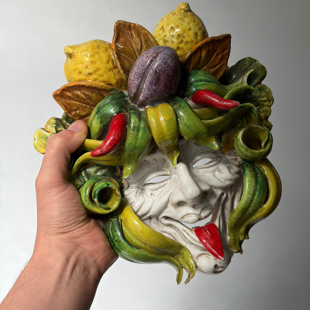 Satiro Majollica Mask