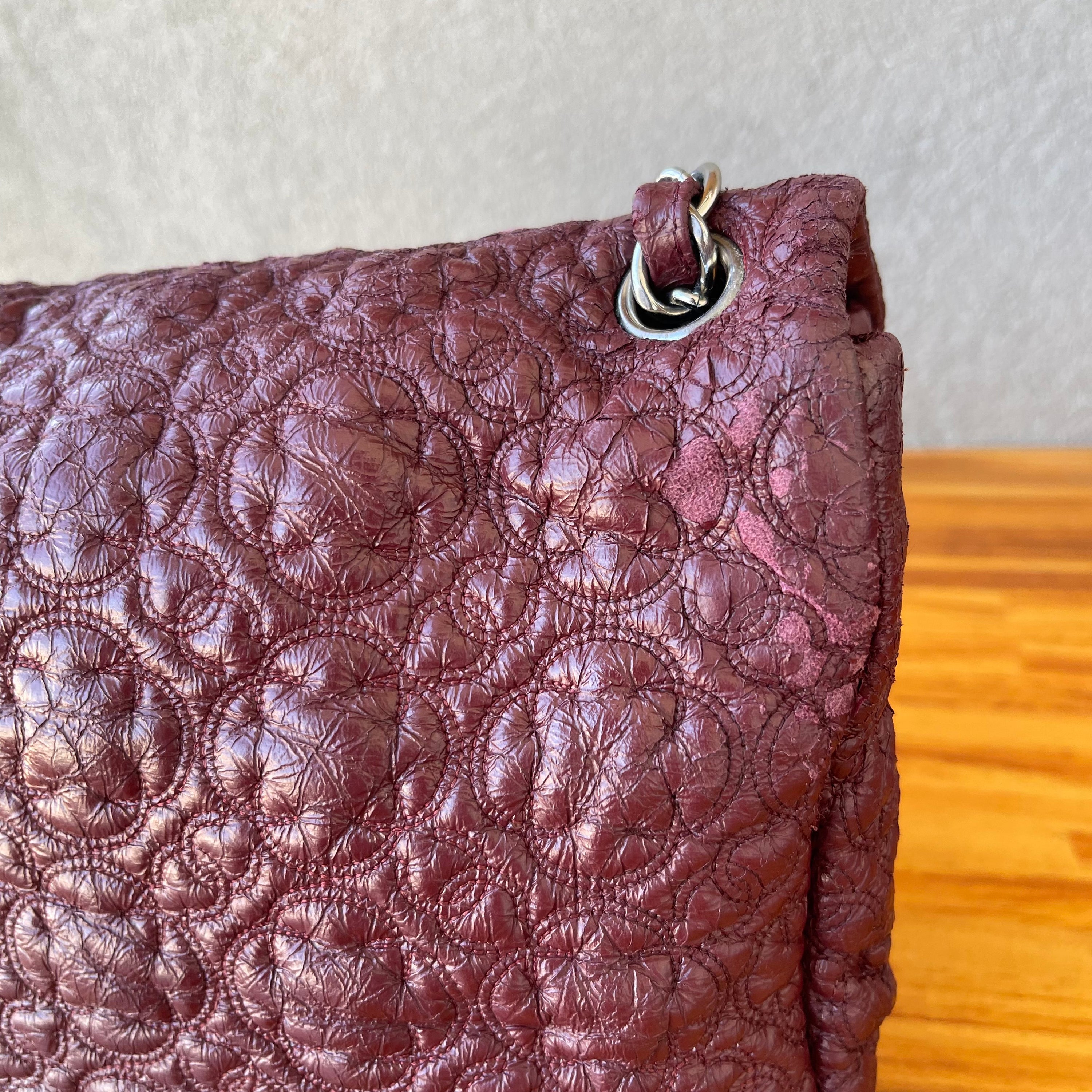 Chanel Moscow Burgundy Flap Bag