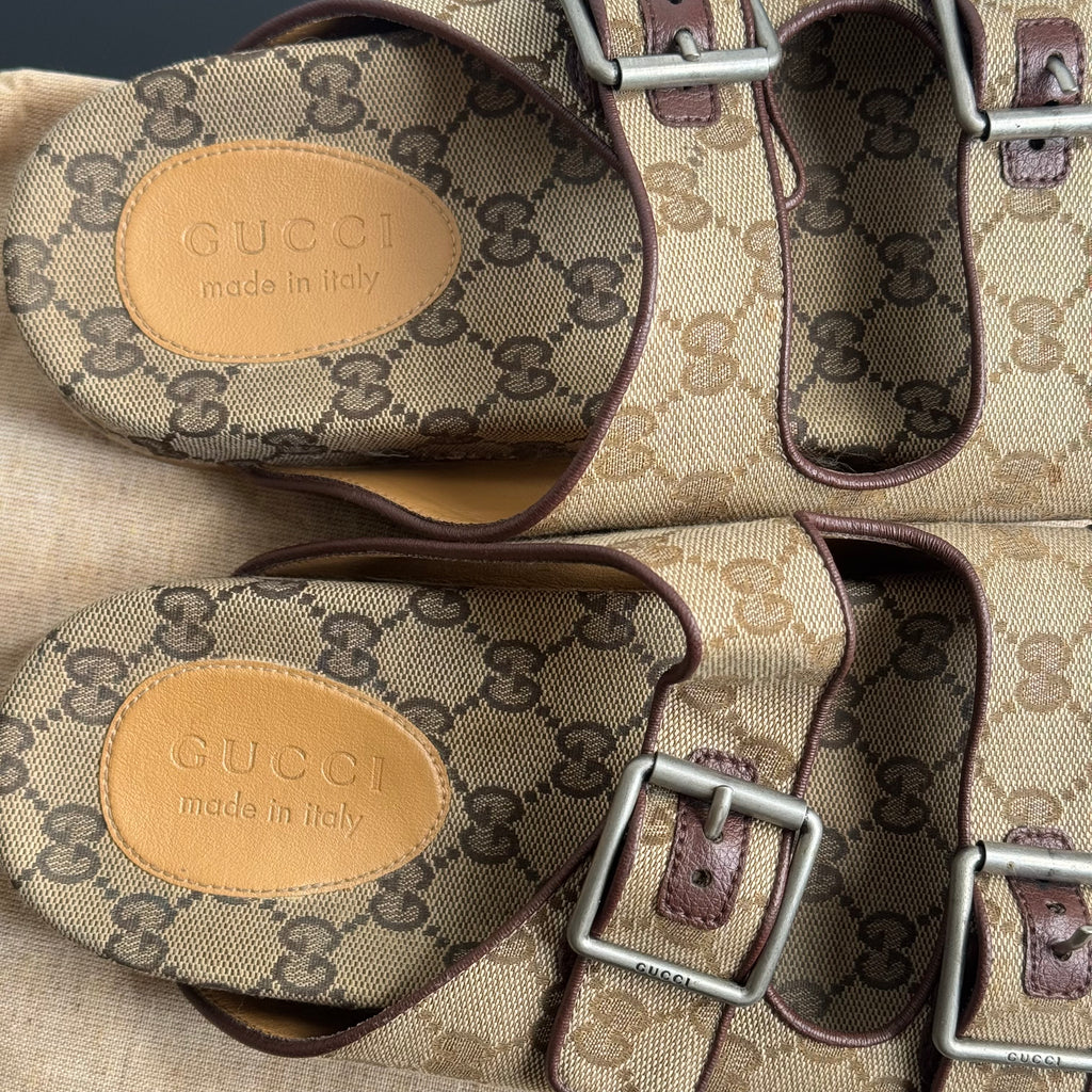 Gucci Monogram Sandals