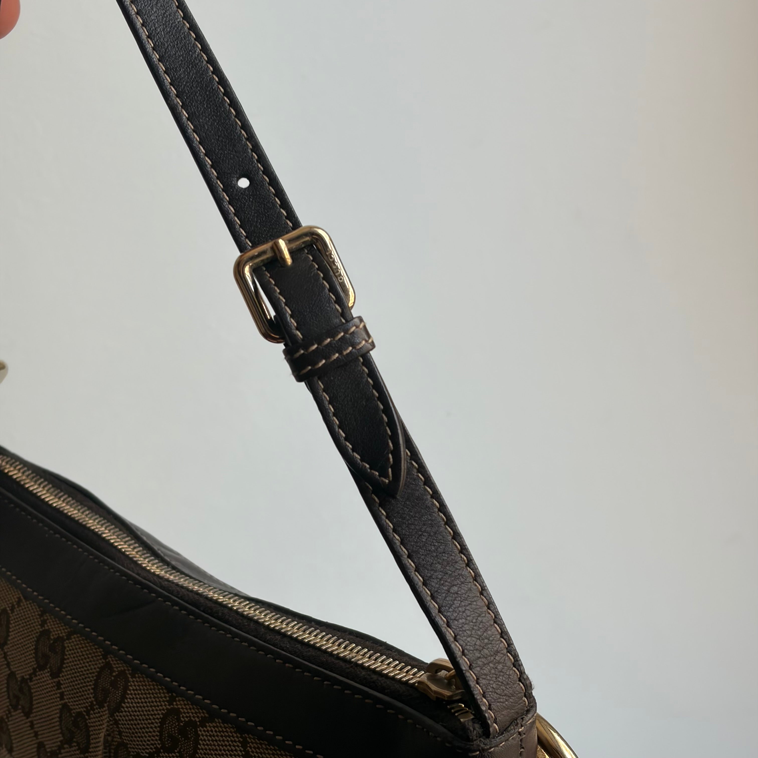 Gucci Monogram Pochette Bag