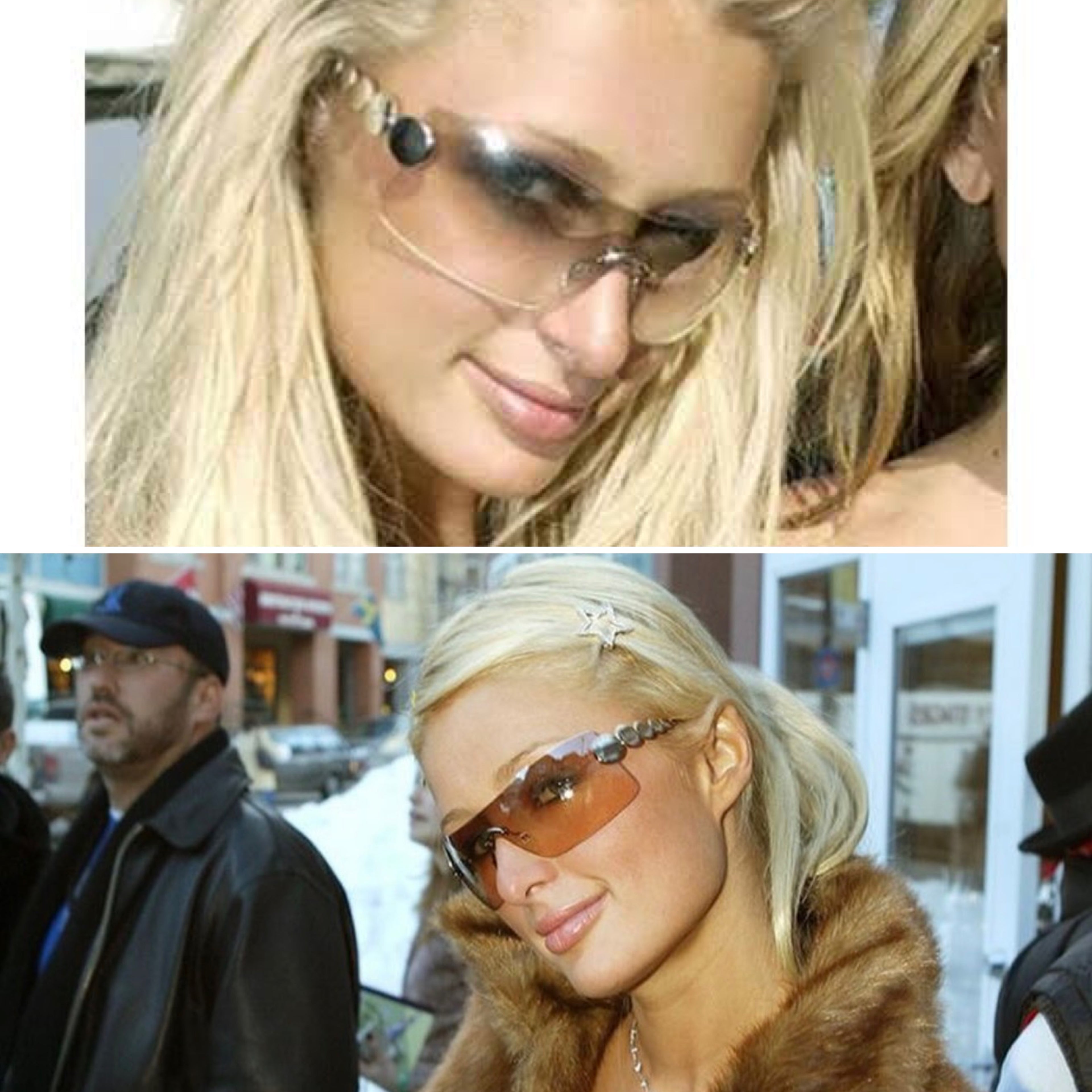 Christian Dior by John Galliano Millenium Yellow Sunglasses