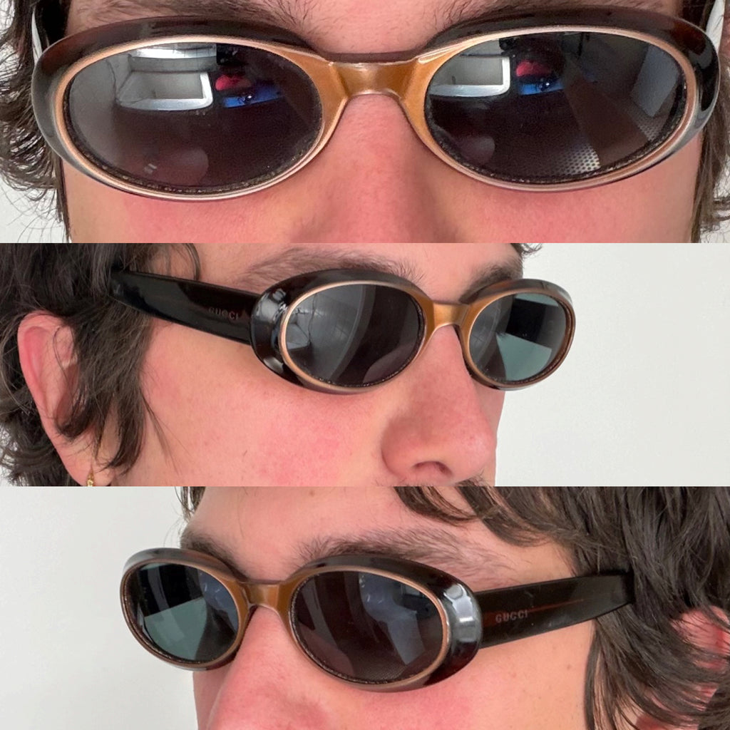 Gucci 90s Round Sunglasses