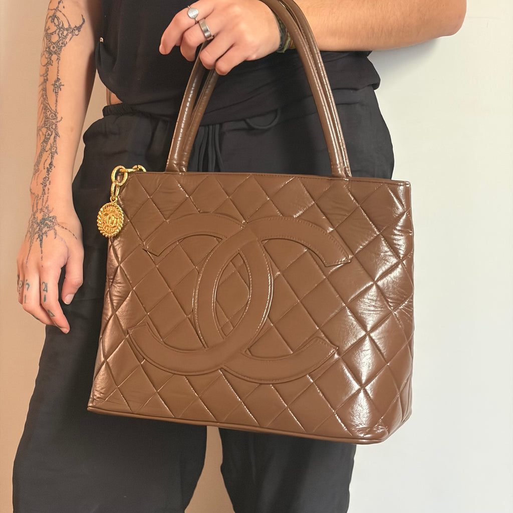 Chanel Medallion Quilted Tote bag